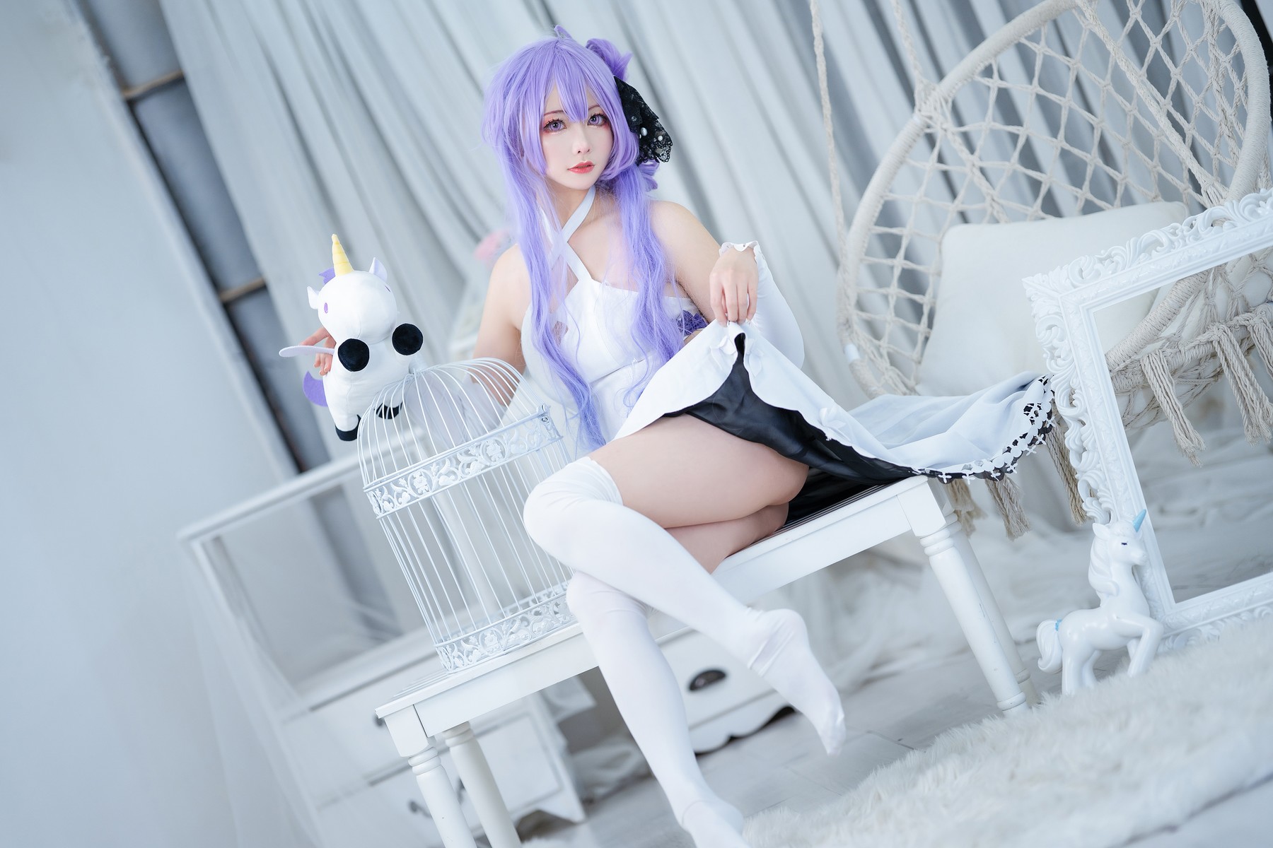 Cosplay 樱岛嗷一 独角兽