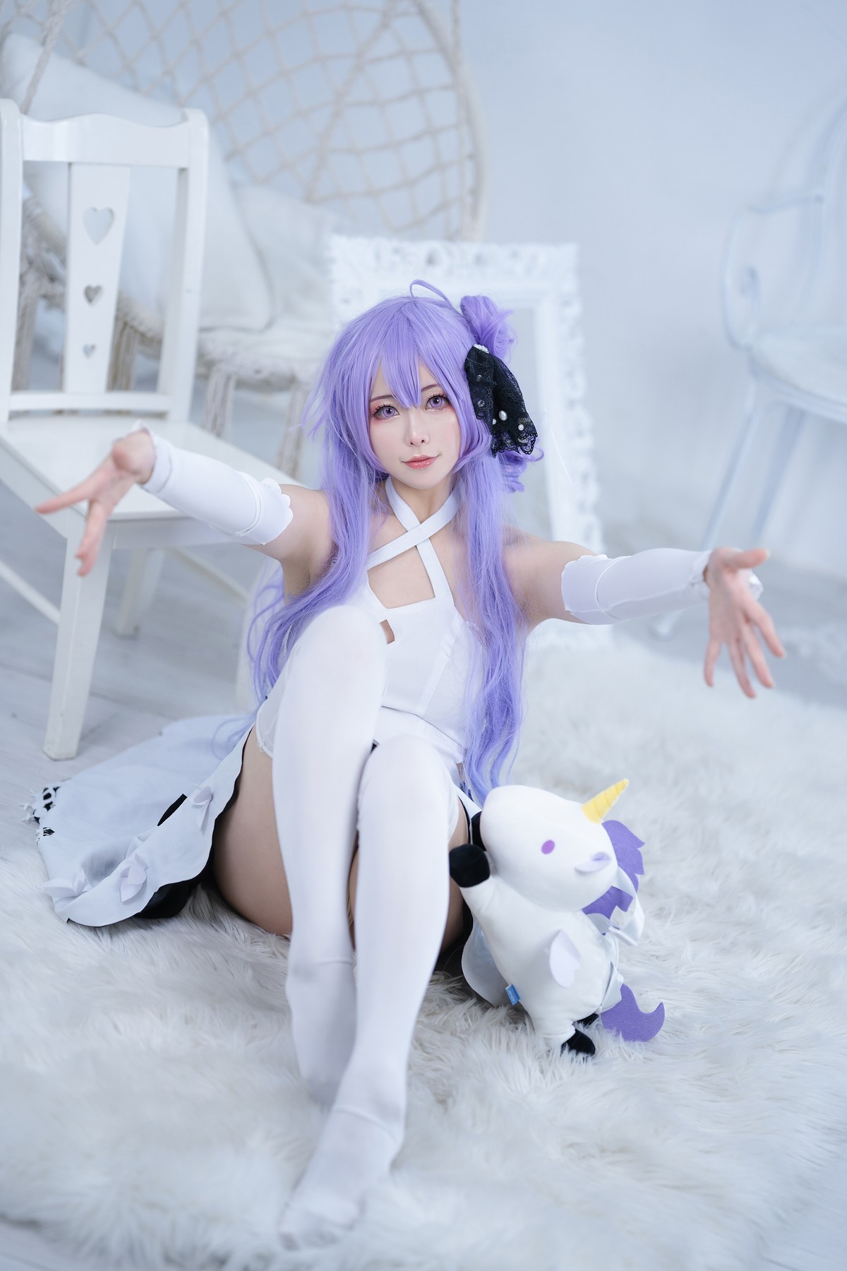 Cosplay 樱岛嗷一 独角兽