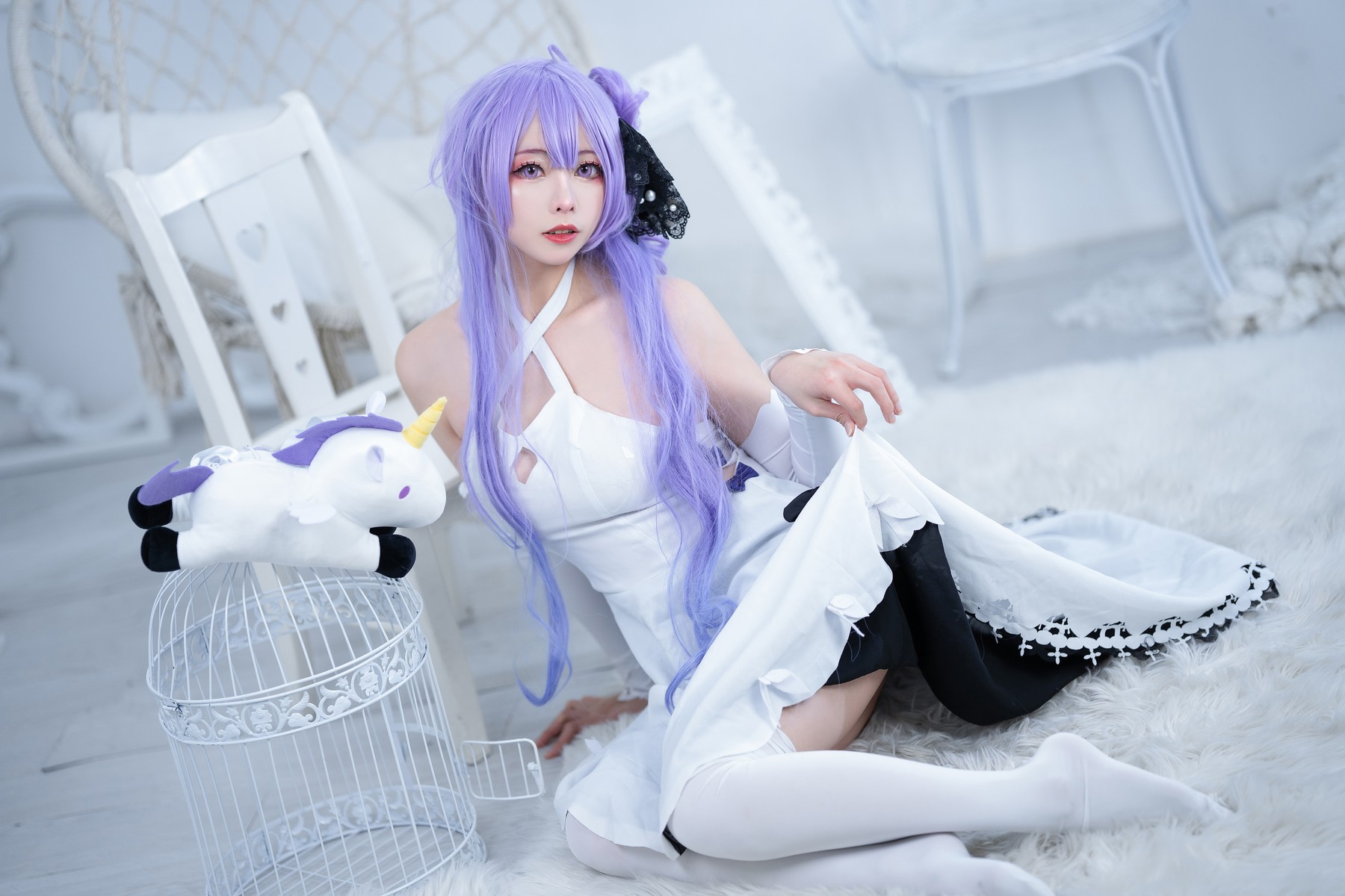 Cosplay 樱岛嗷一 独角兽