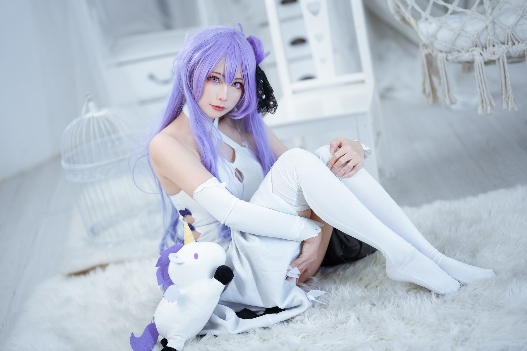 Cosplay 樱岛嗷一 独角兽