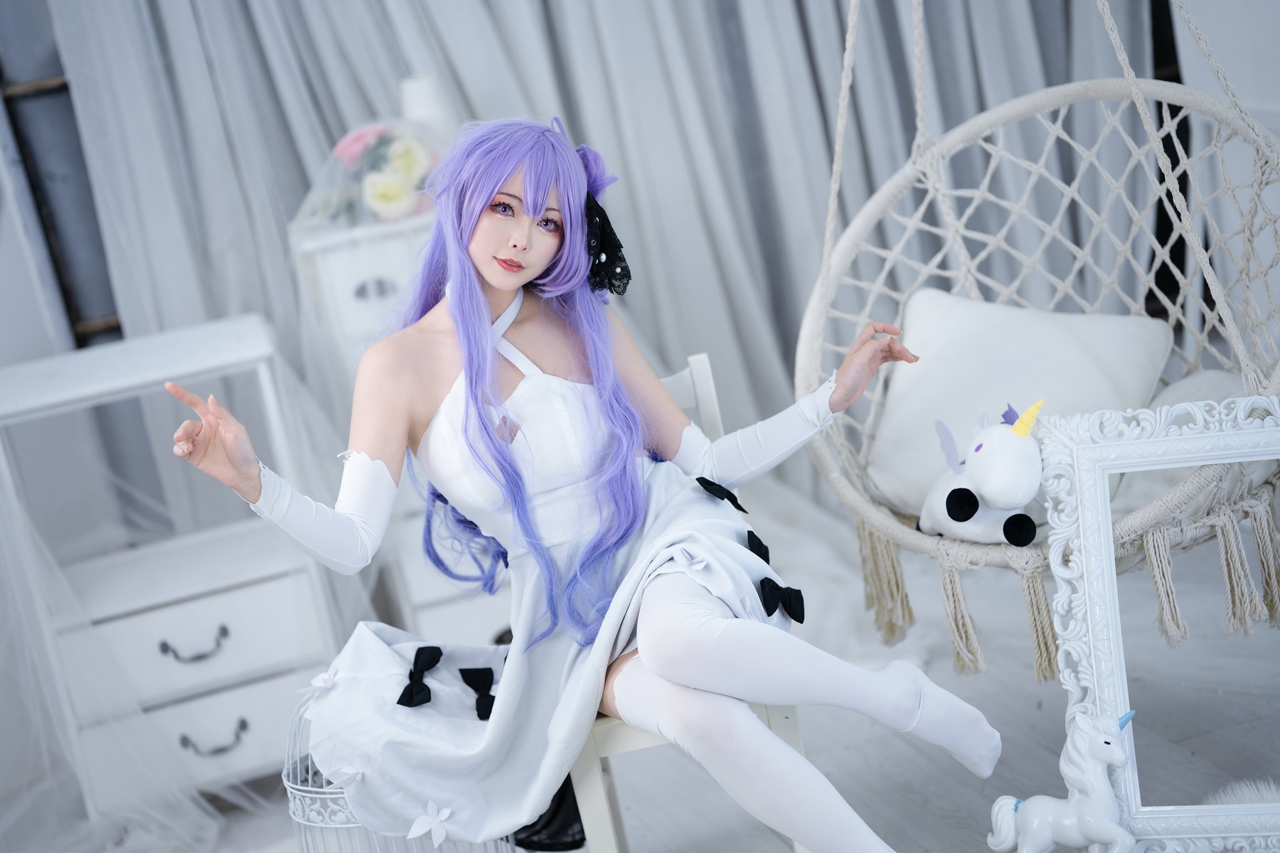 Cosplay 樱岛嗷一 独角兽
