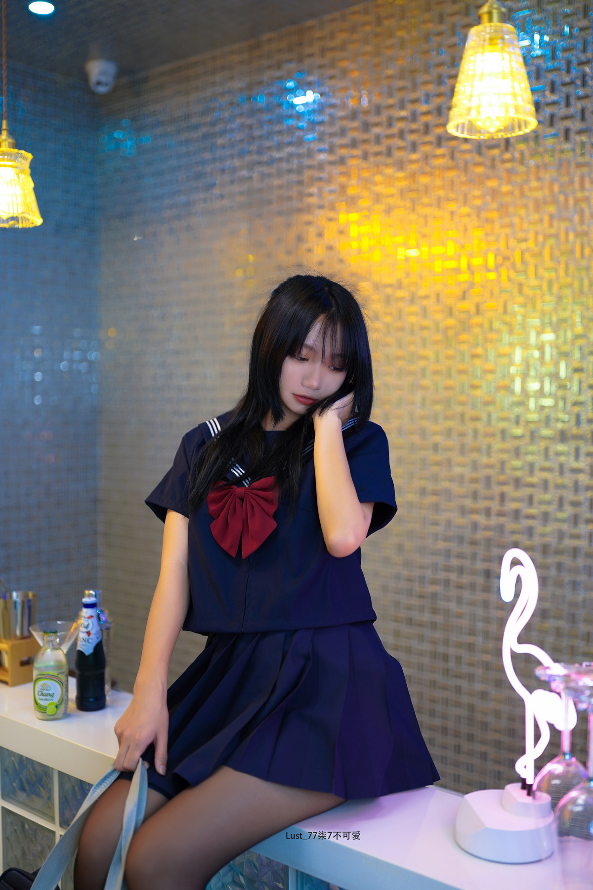 Cosplay 柒柒要乖哦 反差JK少女 Set.02
