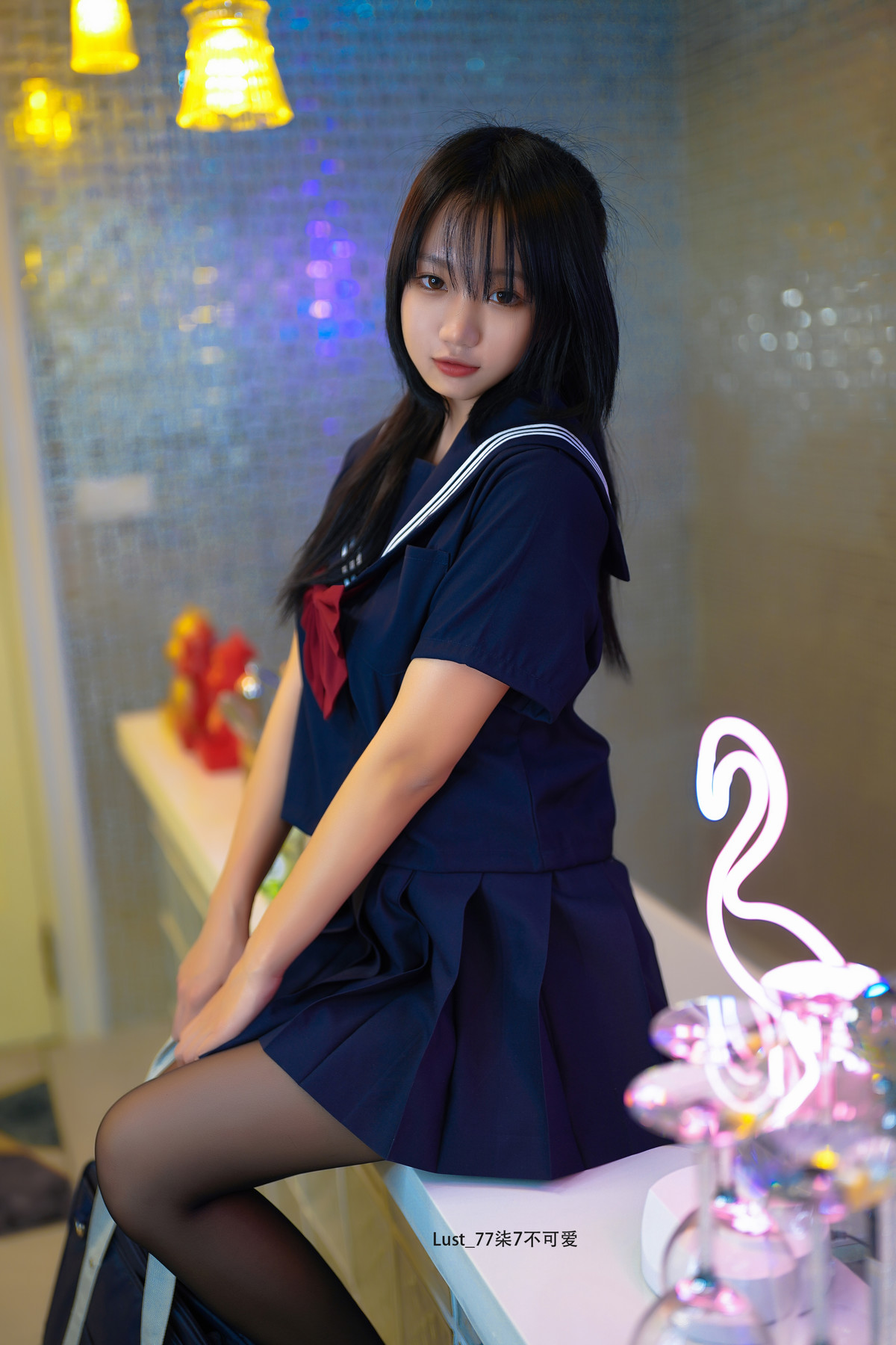 Cosplay 柒柒要乖哦 反差JK少女 Set.02