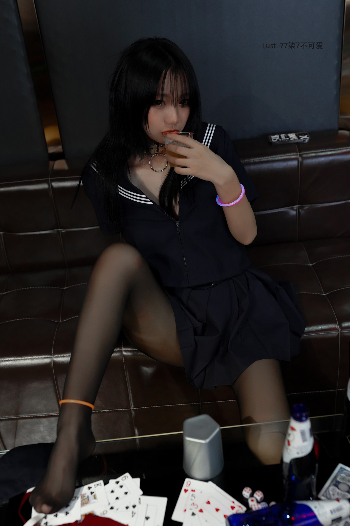 Cosplay 柒柒要乖哦 反差JK少女 Set.03