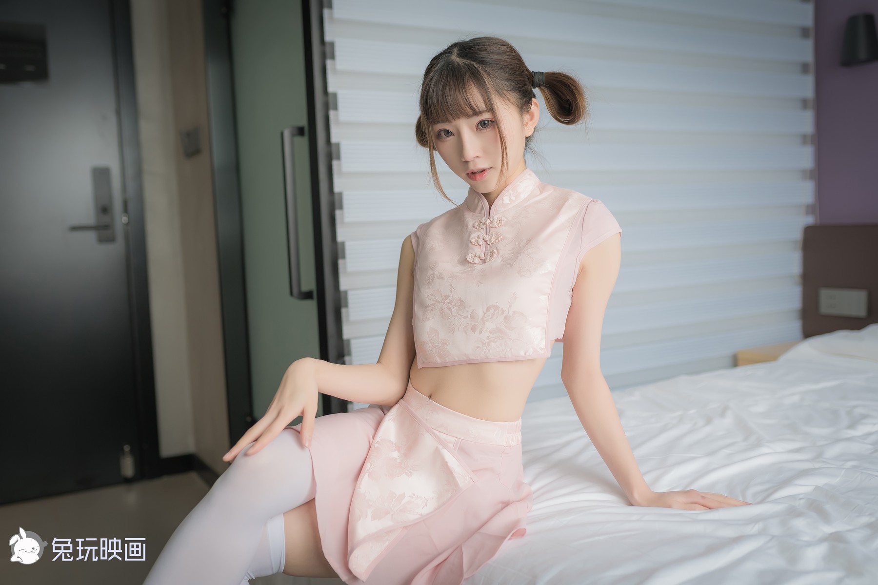 Cosplay 兔玩映画 粉色团子