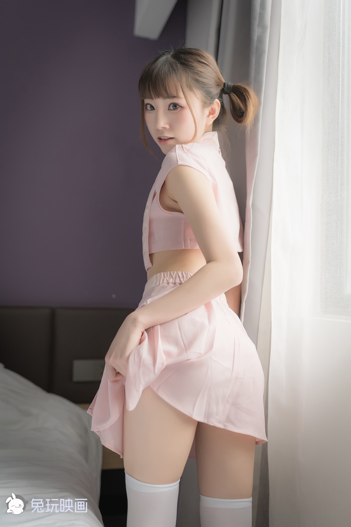 Cosplay 兔玩映画 粉色团子
