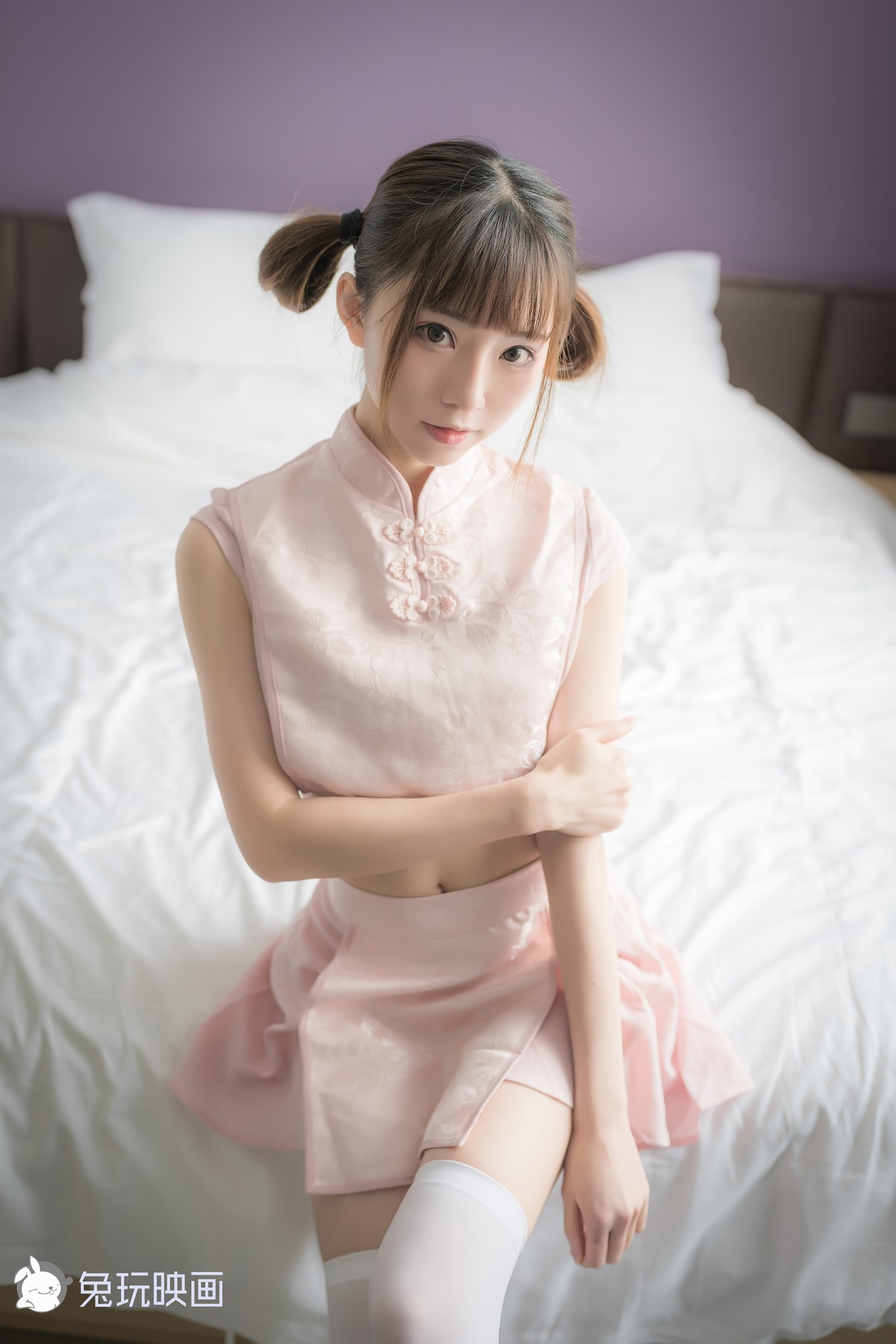 Cosplay 兔玩映画 粉色团子
