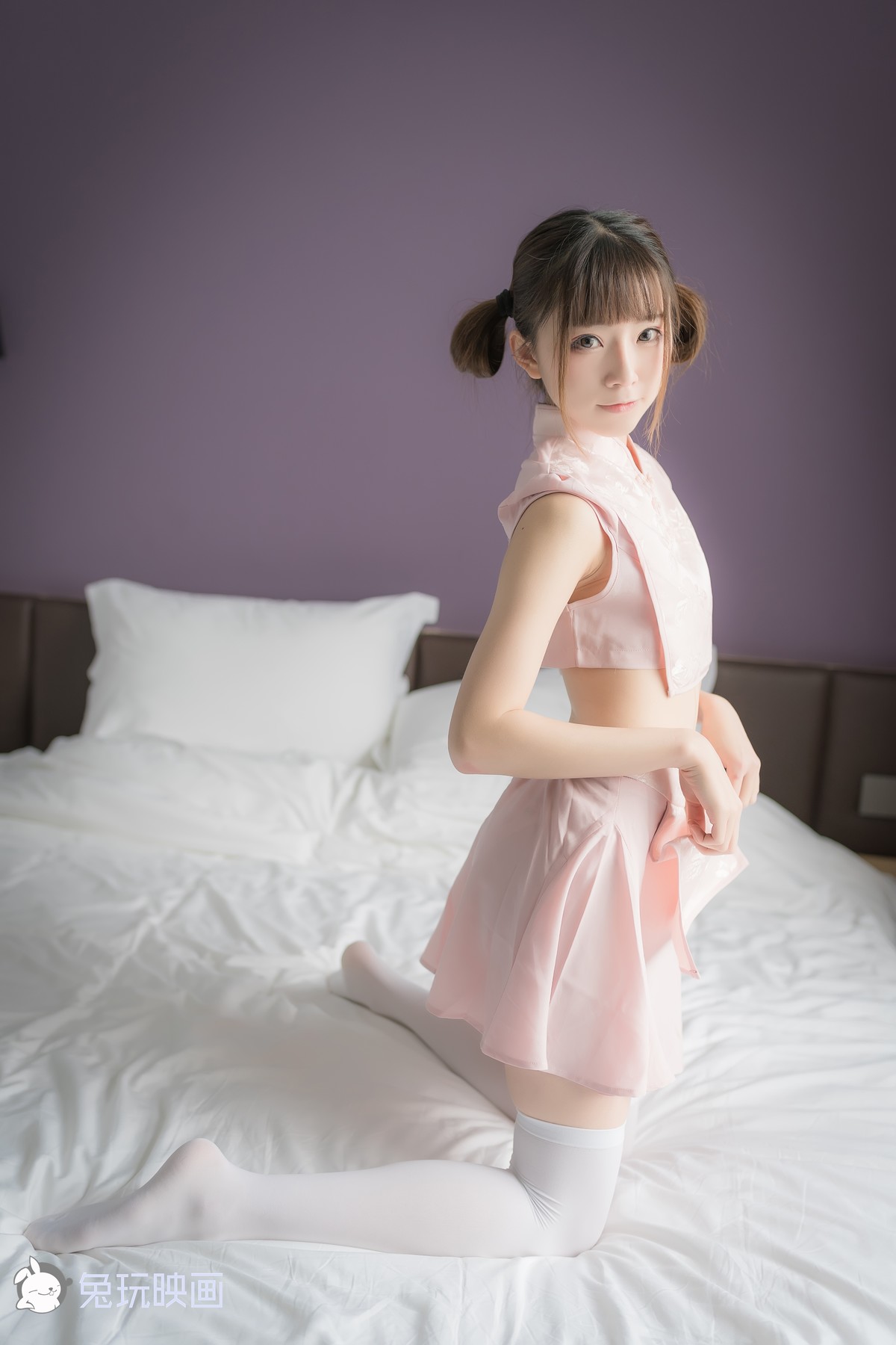 Cosplay 兔玩映画 粉色团子