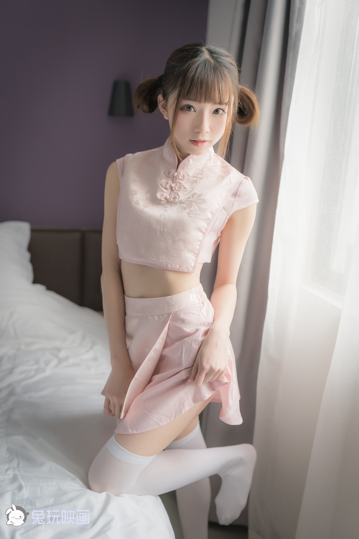 Cosplay 兔玩映画 粉色团子