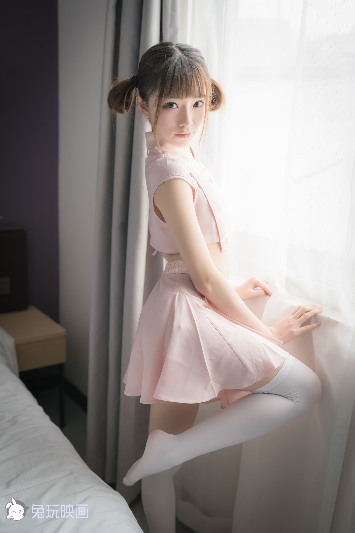 Cosplay 兔玩映画 粉色团子