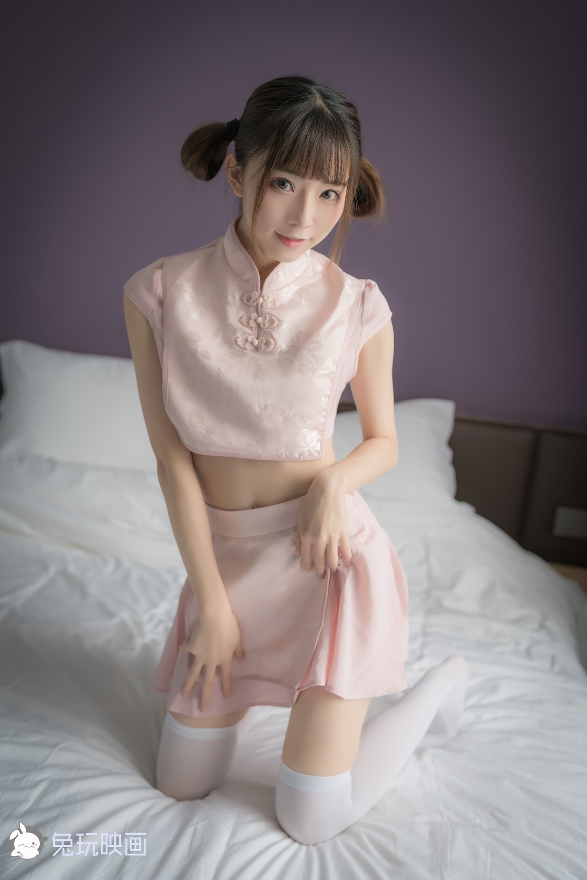 Cosplay 兔玩映画 粉色团子
