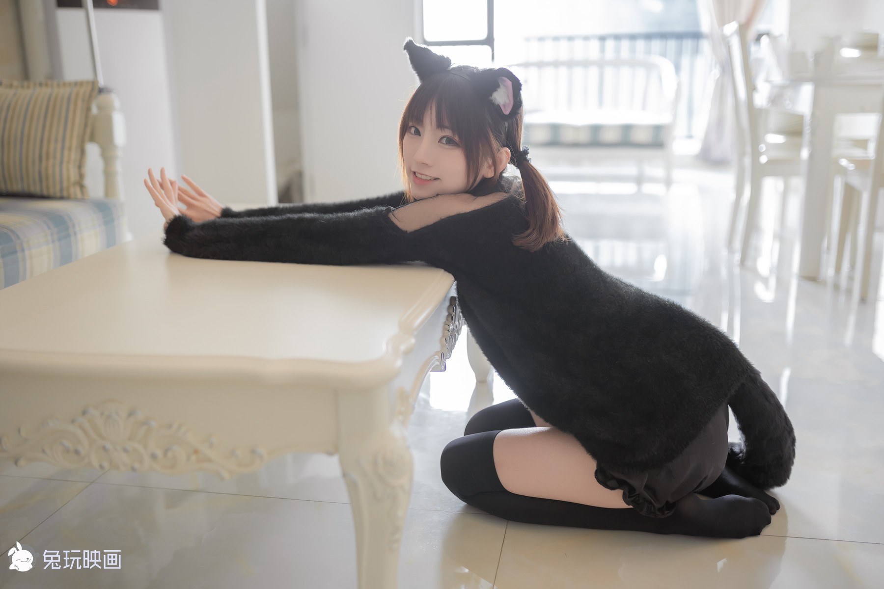 Cosplay 兔玩映画 黑喵