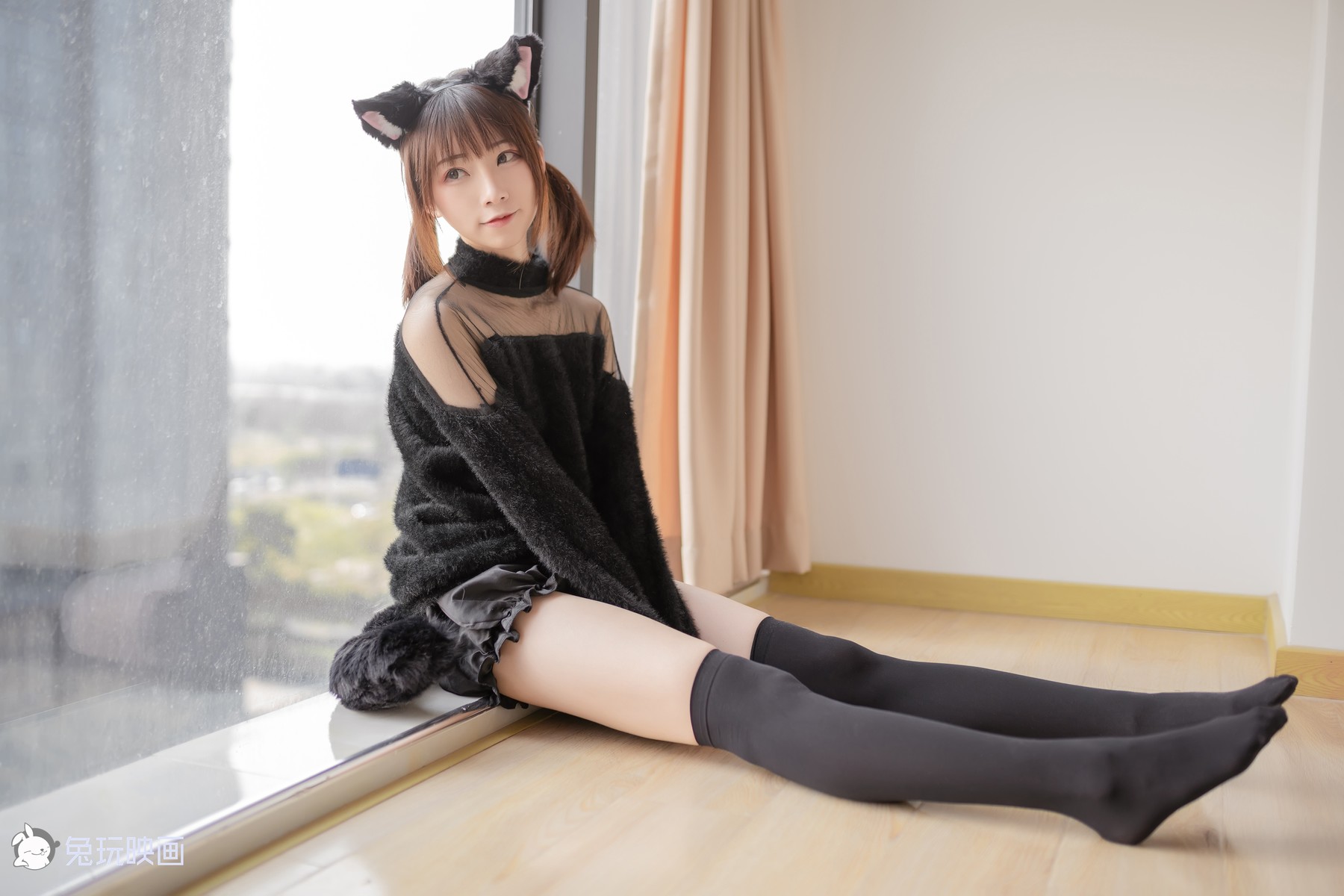 Cosplay 兔玩映画 黑喵
