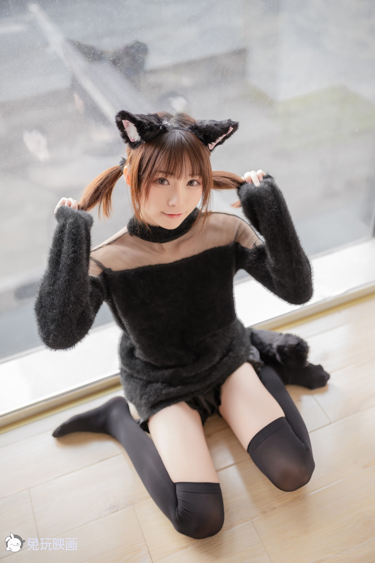 Cosplay 兔玩映画 黑喵
