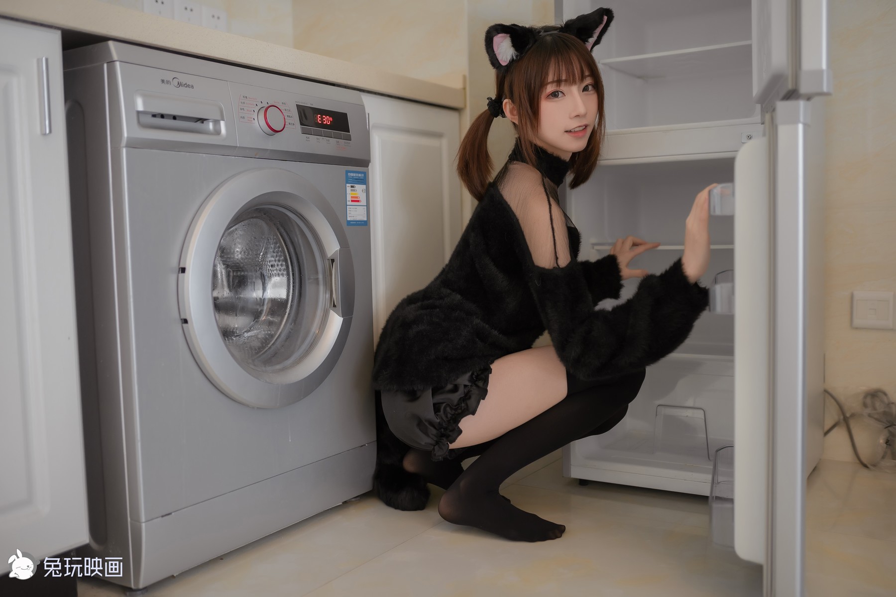Cosplay 兔玩映画 黑喵