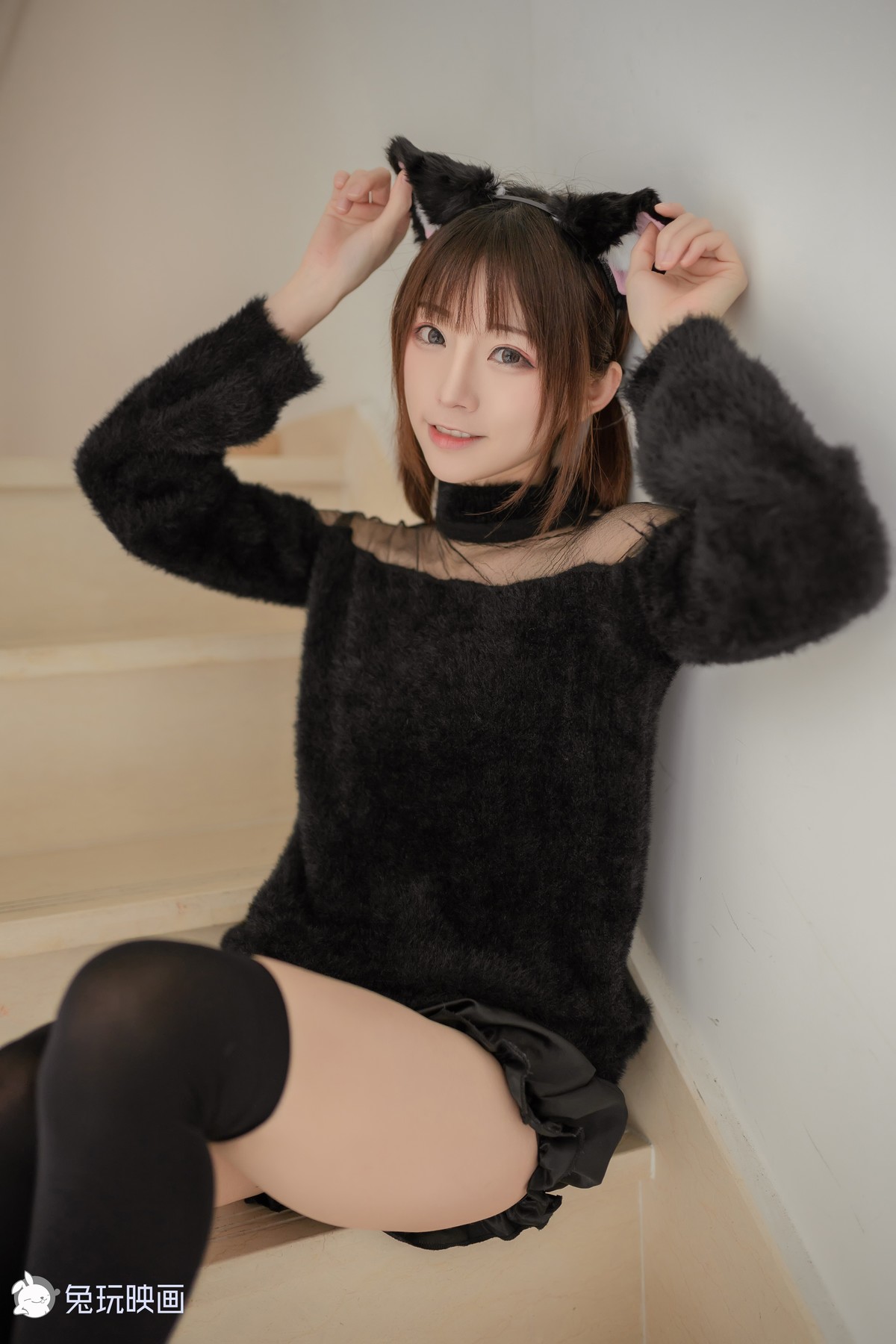 Cosplay 兔玩映画 黑喵