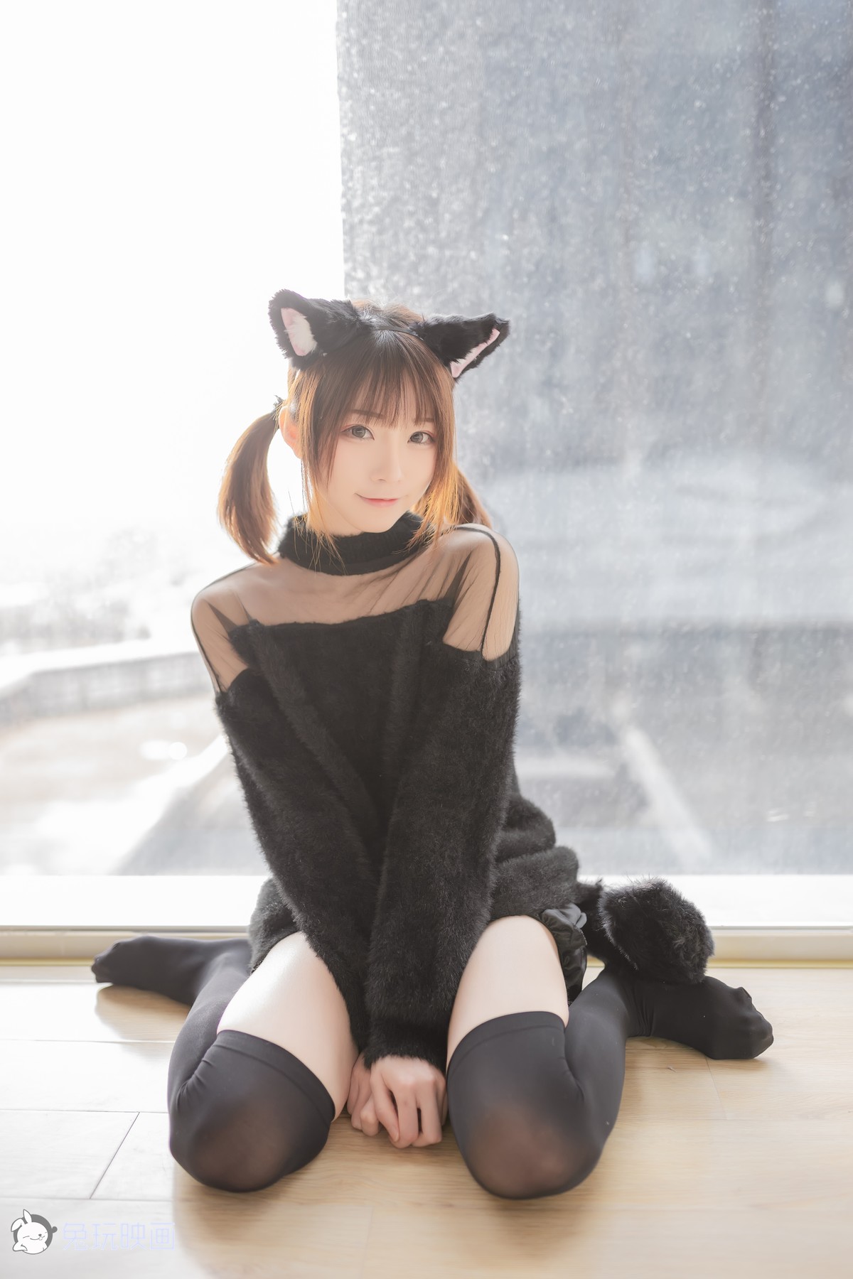 Cosplay 兔玩映画 黑喵