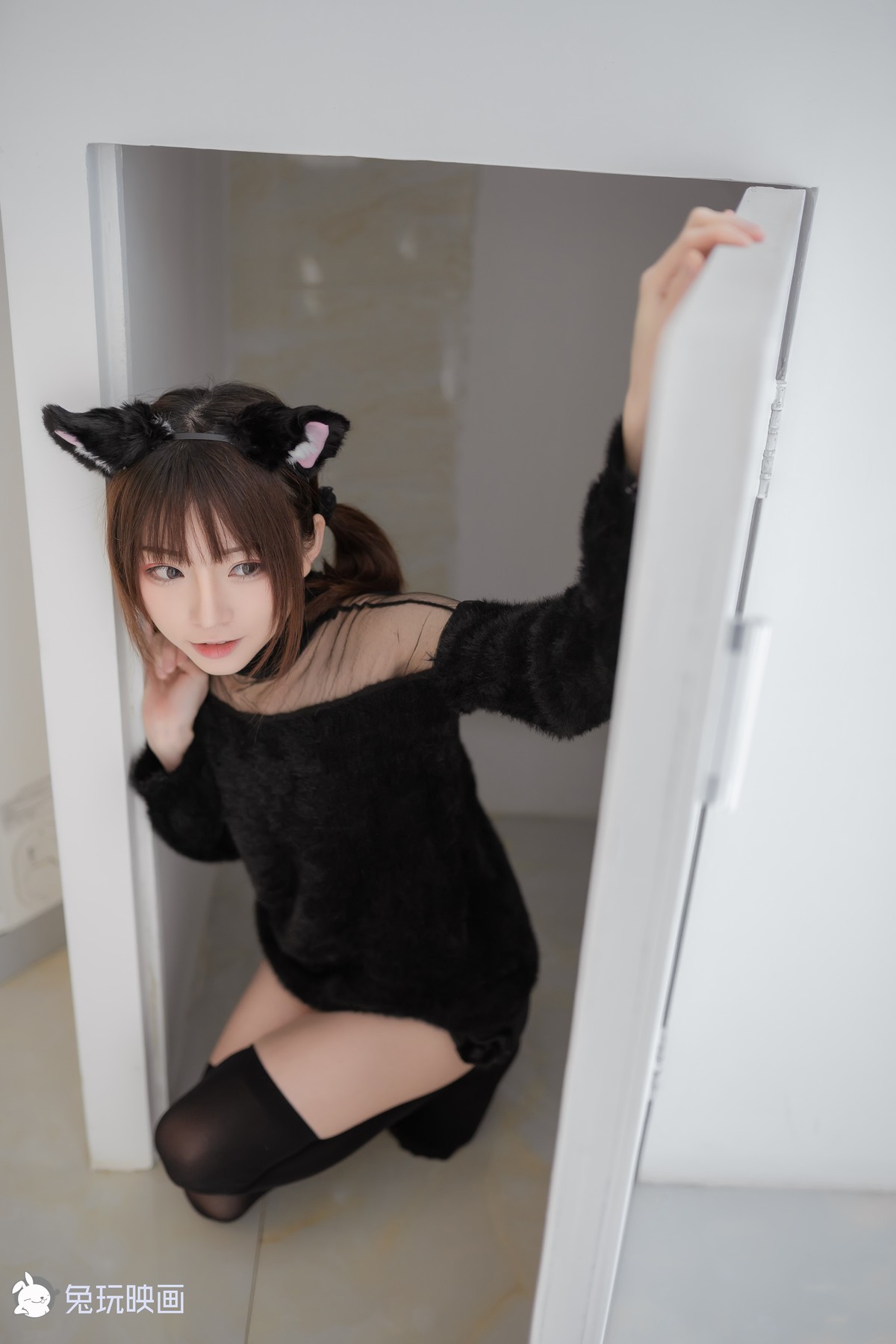 Cosplay 兔玩映画 黑喵