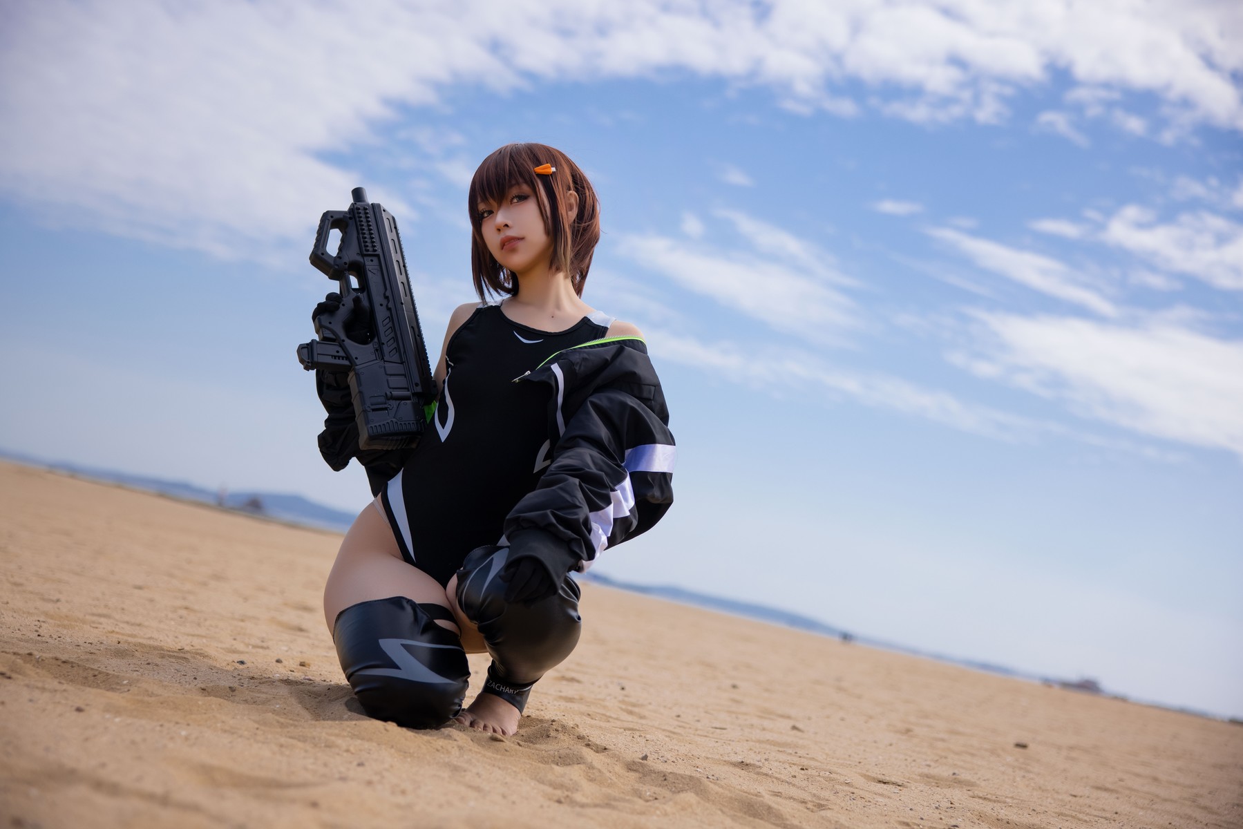 Cosplay G44不会受伤 水泳部的部長
