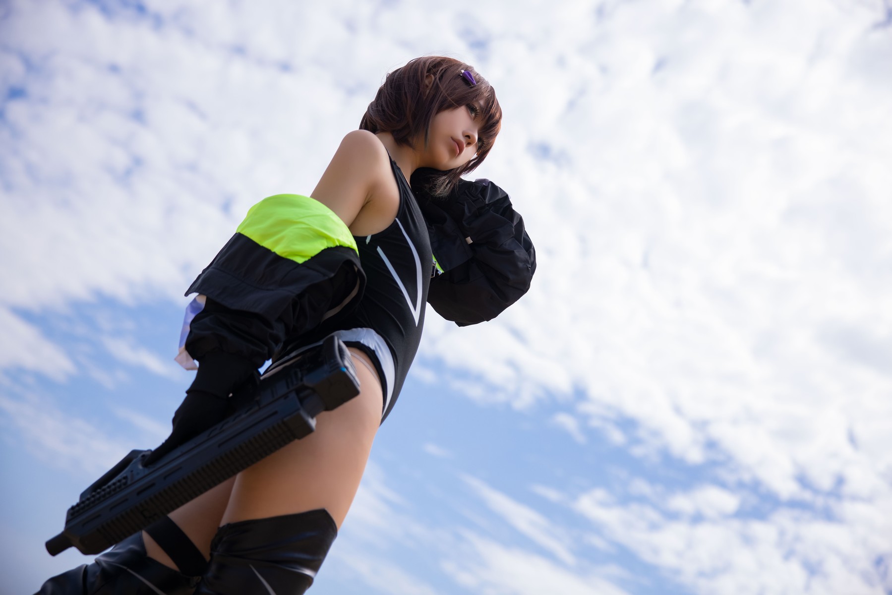 Cosplay G44不会受伤 水泳部的部長