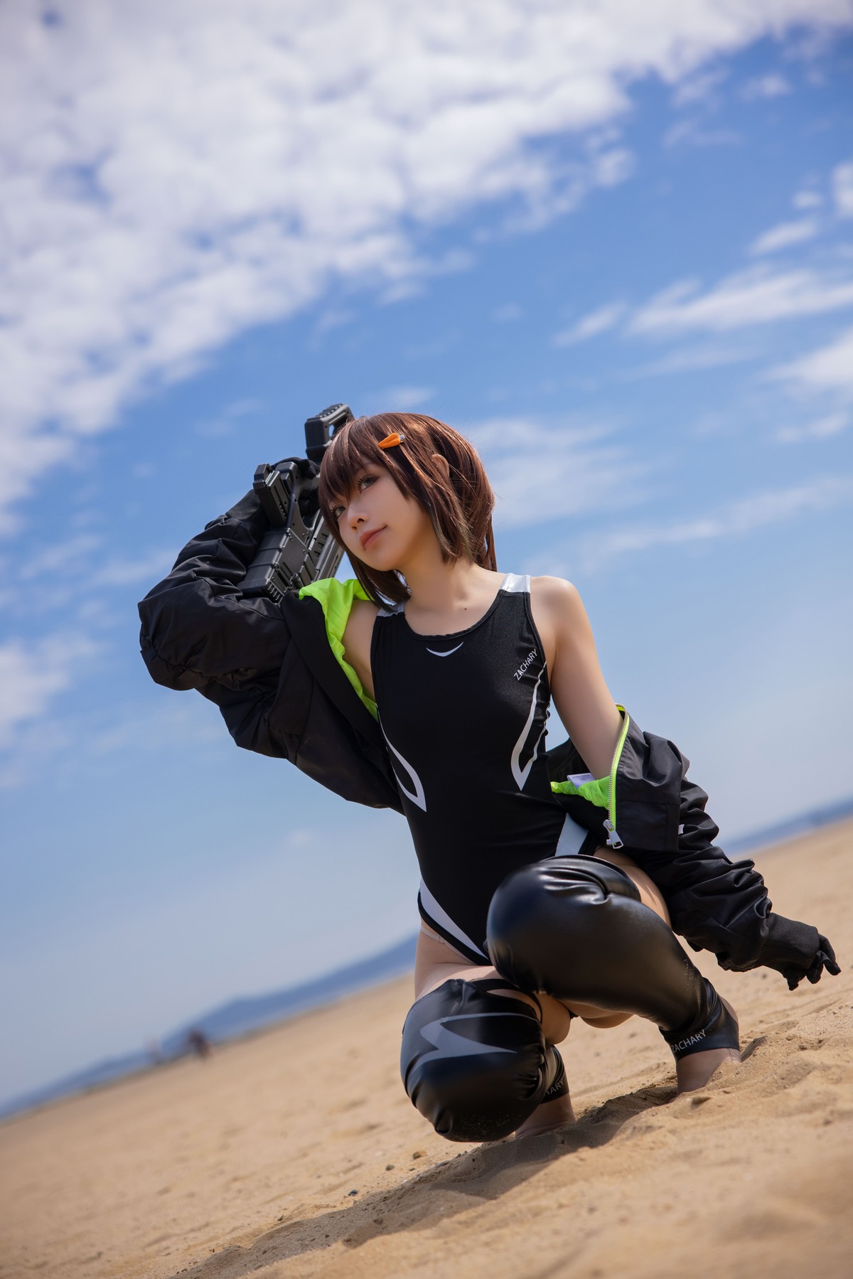 Cosplay G44不会受伤 水泳部的部長