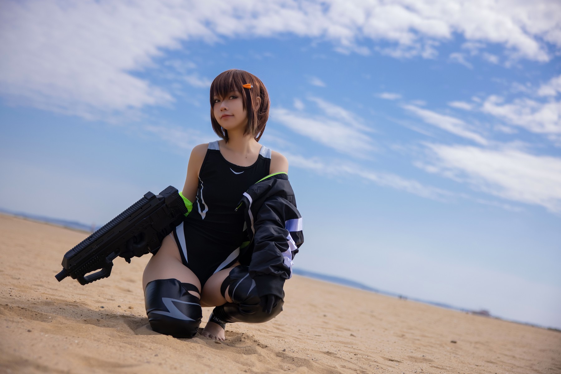 Cosplay G44不会受伤 水泳部的部長