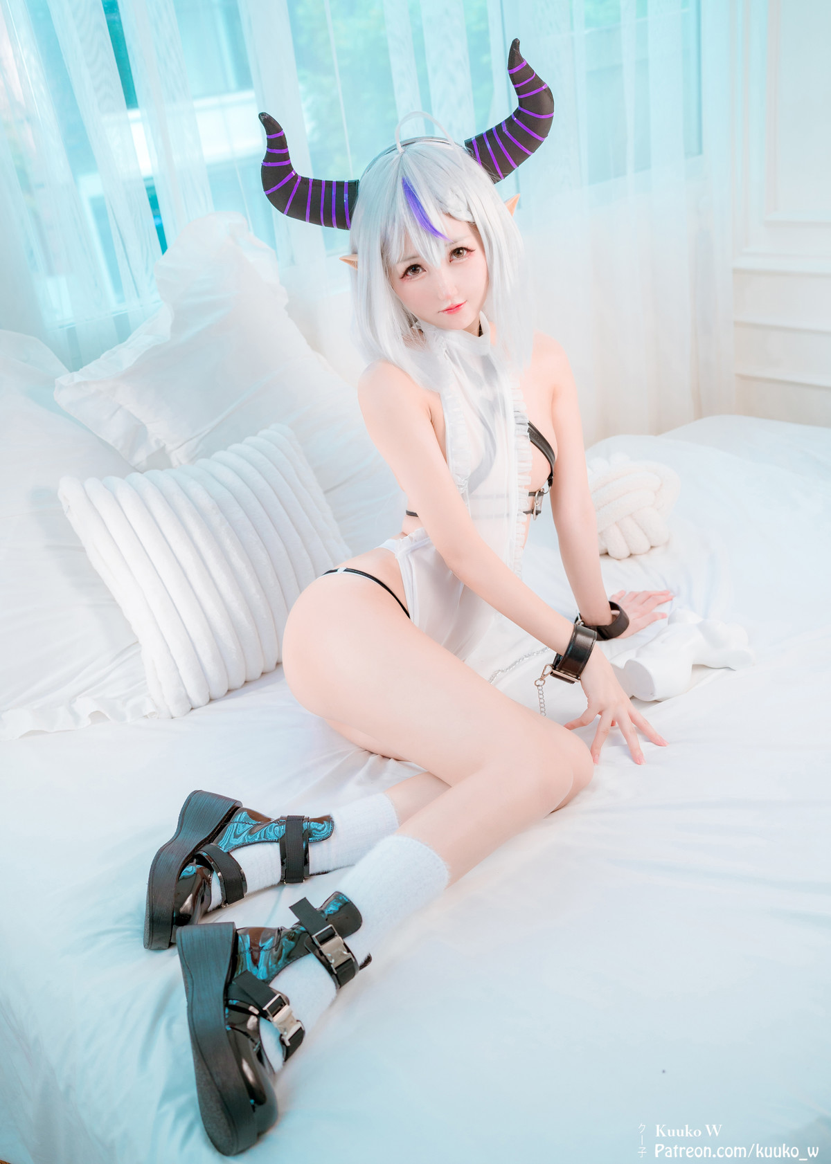 Cosplay KuukoW クー子 Laplus Darkness
