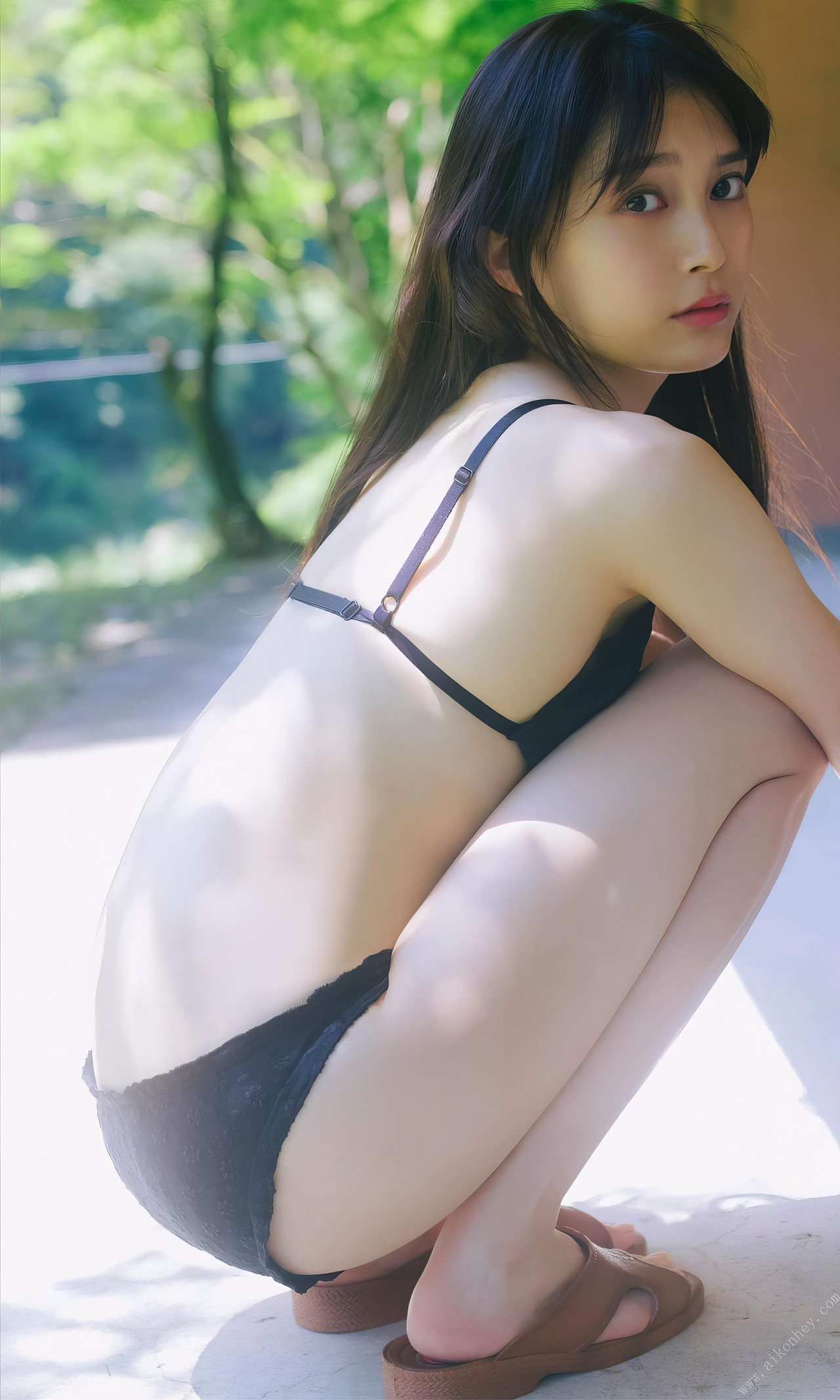 Rina Koyama 小山璃奈, 週プレ Photo Book 「紅い花」 Set.02
