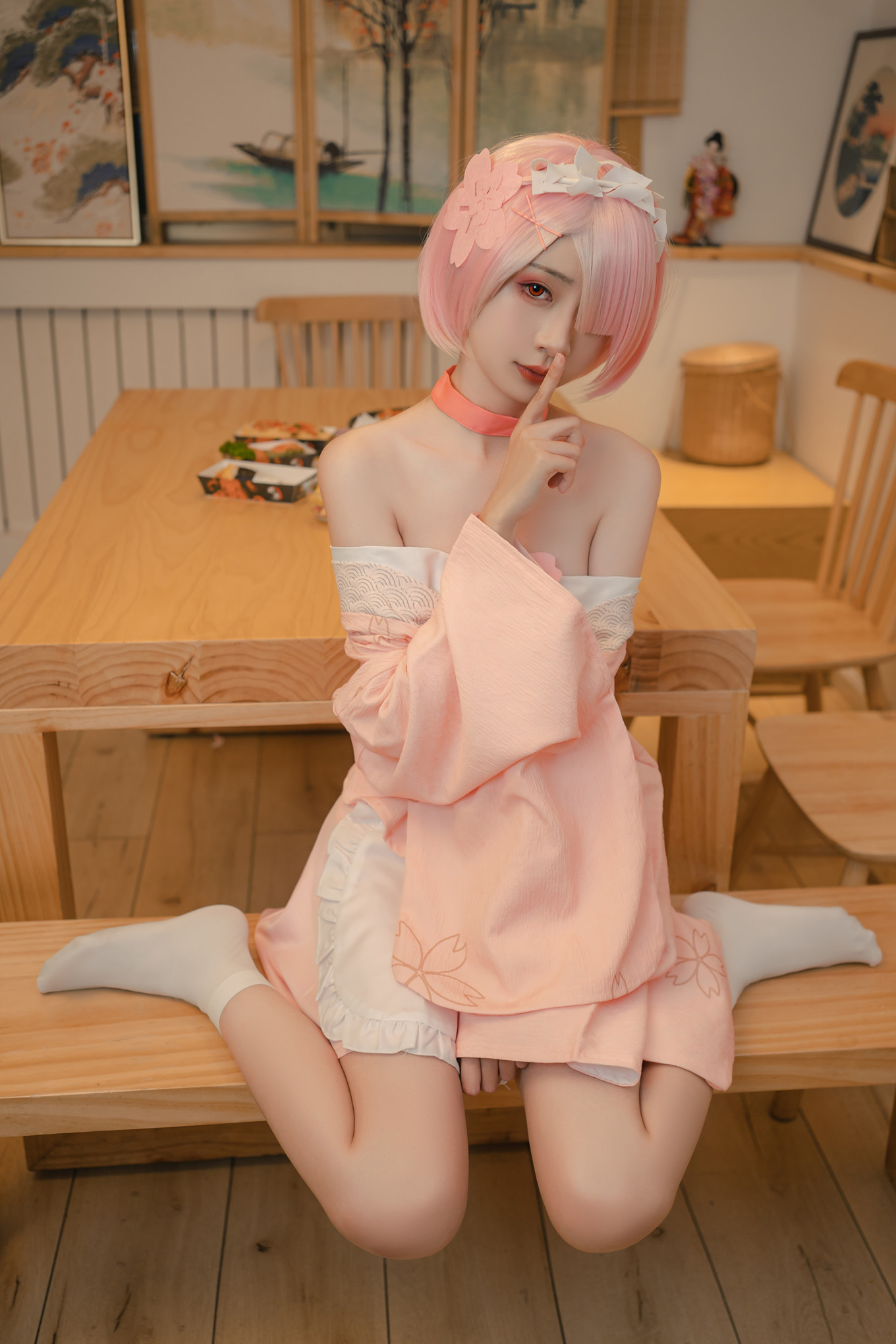 Nekokoyoshi 爆机少女喵小吉, 金鱼kinngyo, 写真集 从零开始的女体盛宴