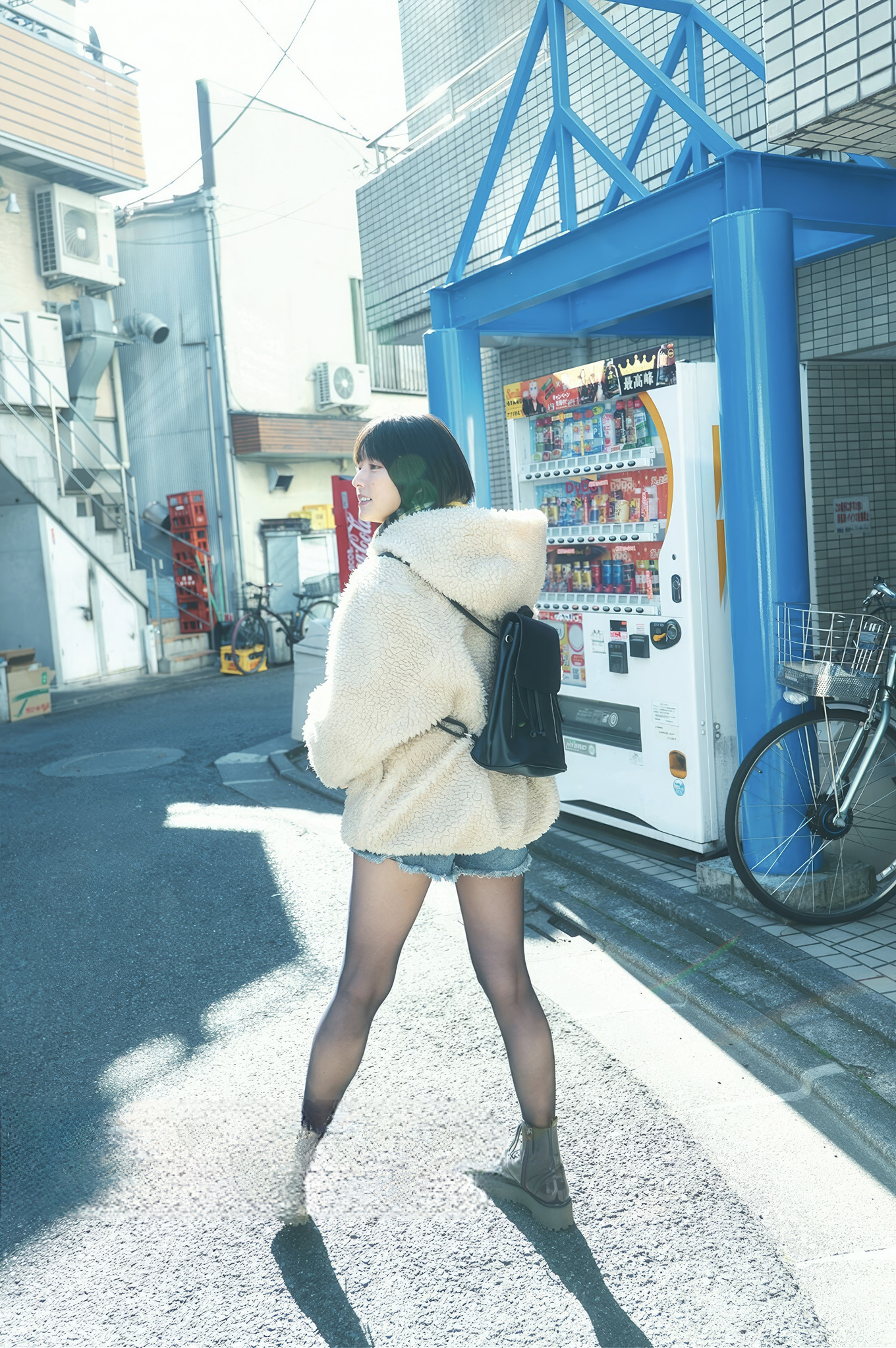 Tsubasa Hazuki 葉月つばさ, BUBKAデジタル写真集 「新しい朝」 Set.02