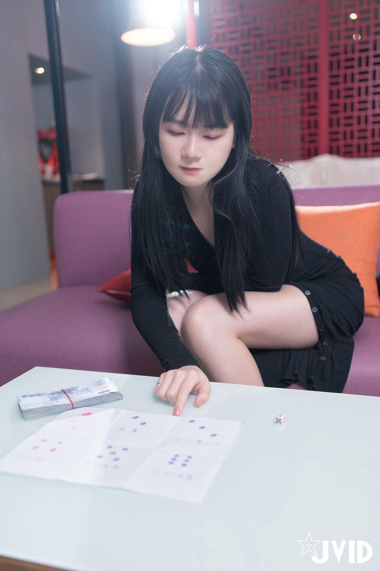 JVID Joanna 喬安 全裸露點無遮