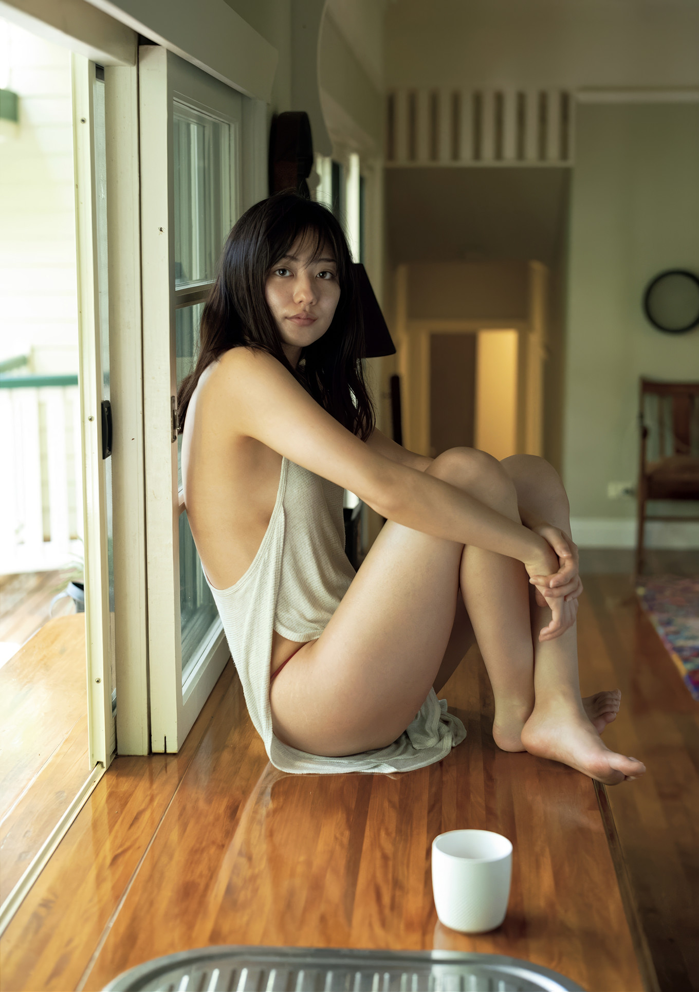 Kazusa Okuyama 奥山かずさ, 1st写真集 「かずさ」 Set.01