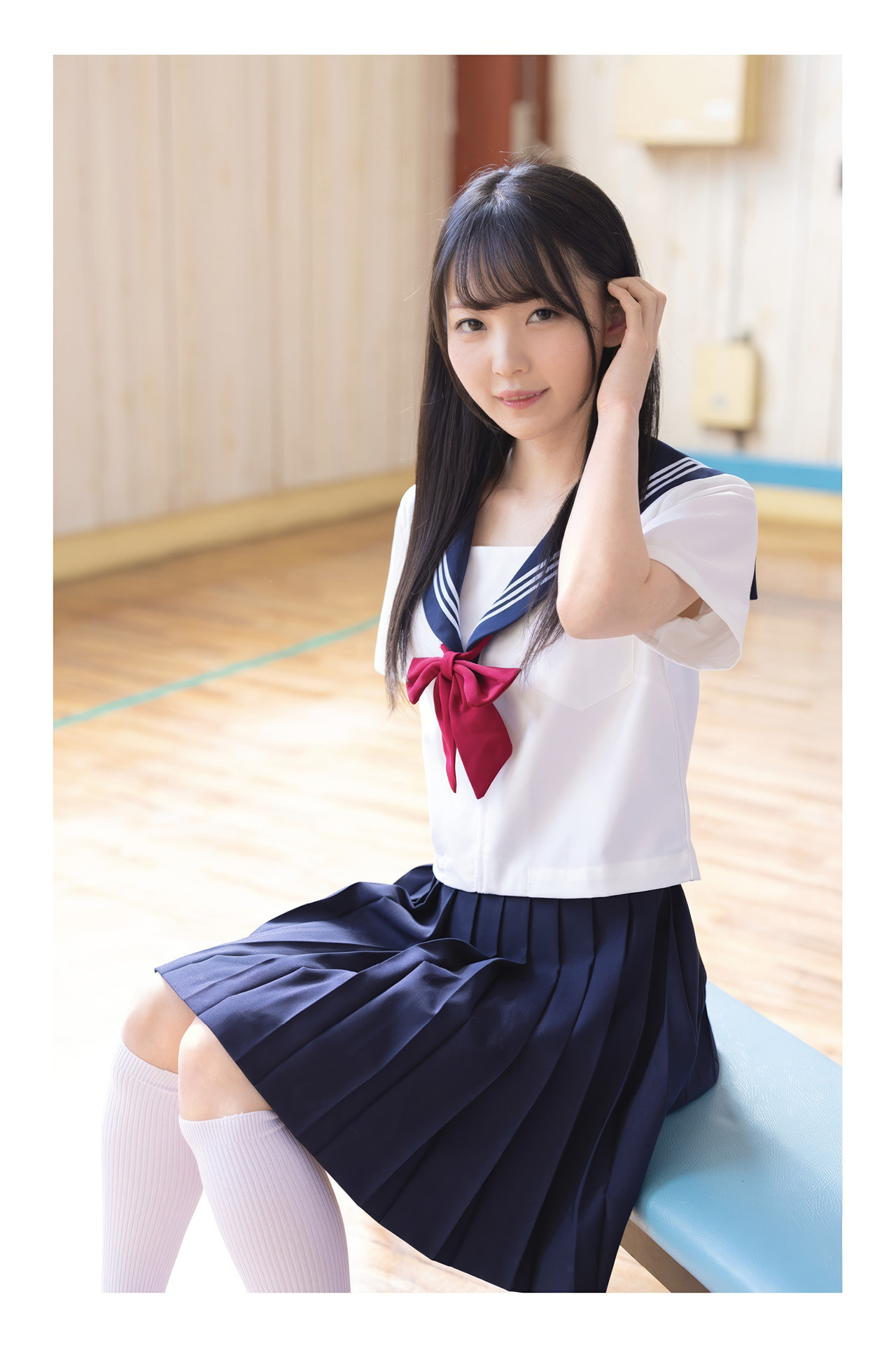 Meguri Minoshima 美ノ嶋めぐり, グラビア写真集 「青春#アオハル」 Set.01