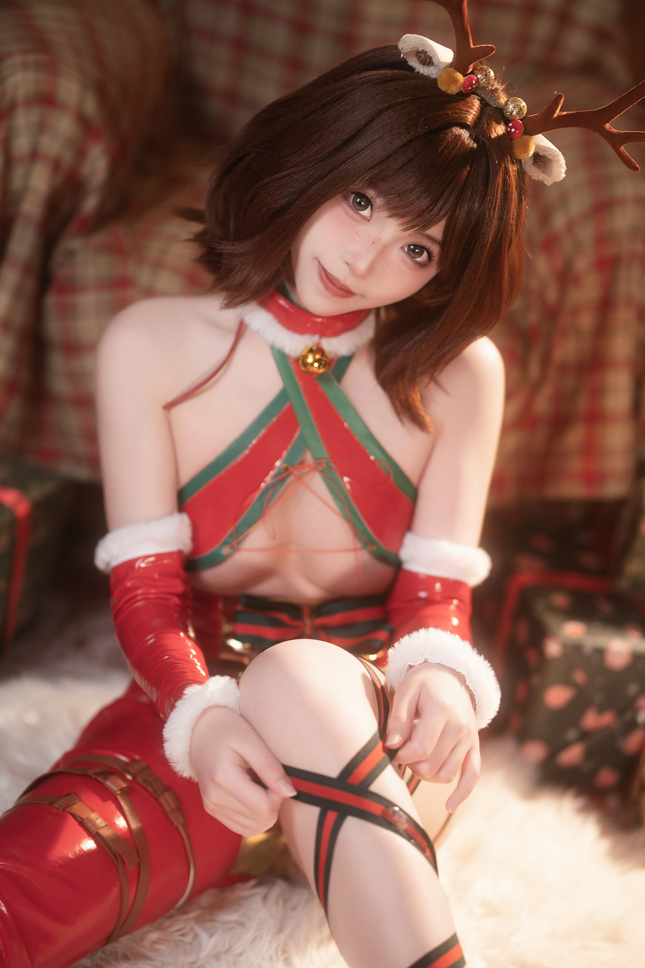 Cosplay Bangni邦尼 圣诞小鹿 Set.01
