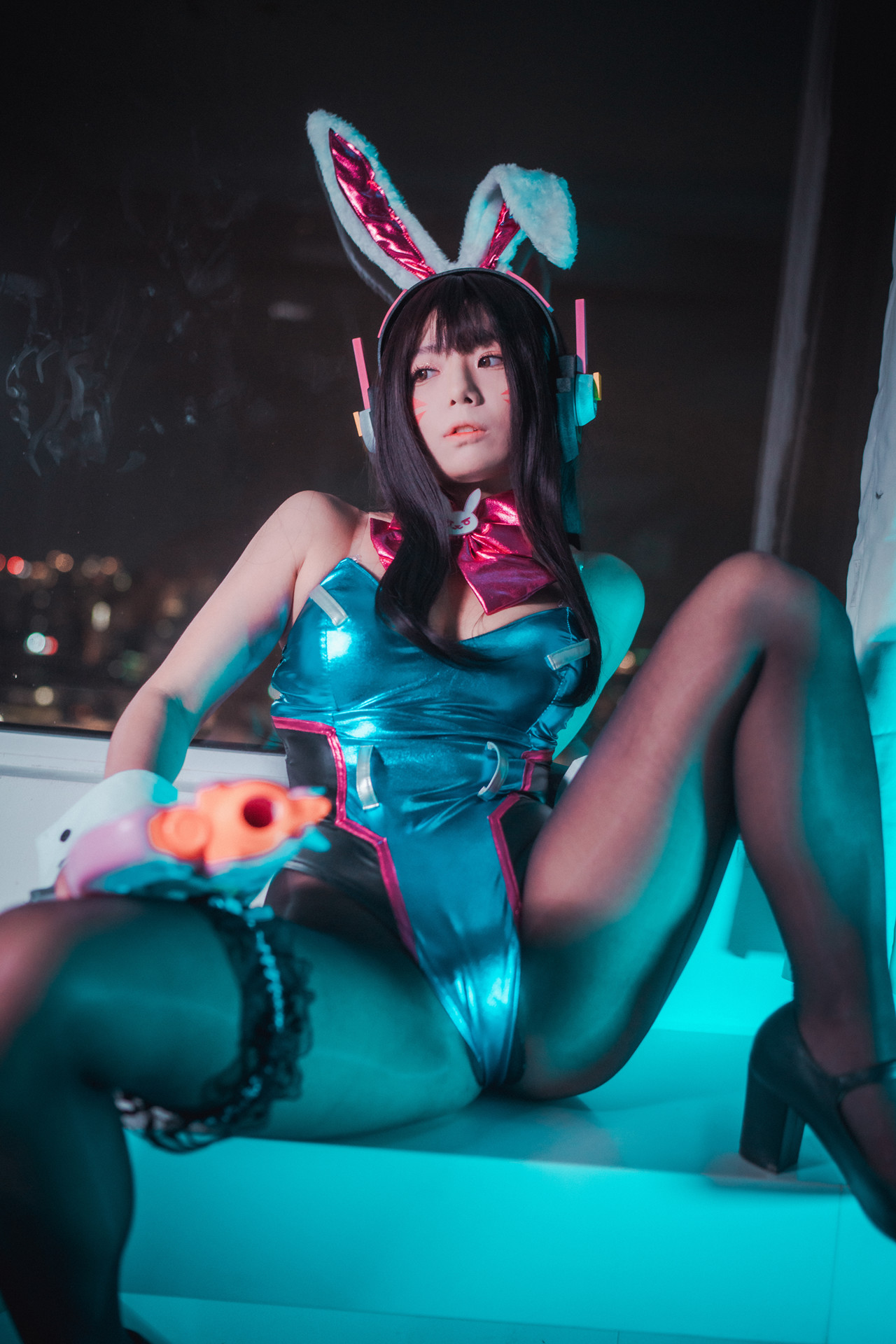 Maruemon 마루에몽, DJAWA ‘D.VA Bunny Hop!’ Set.01
