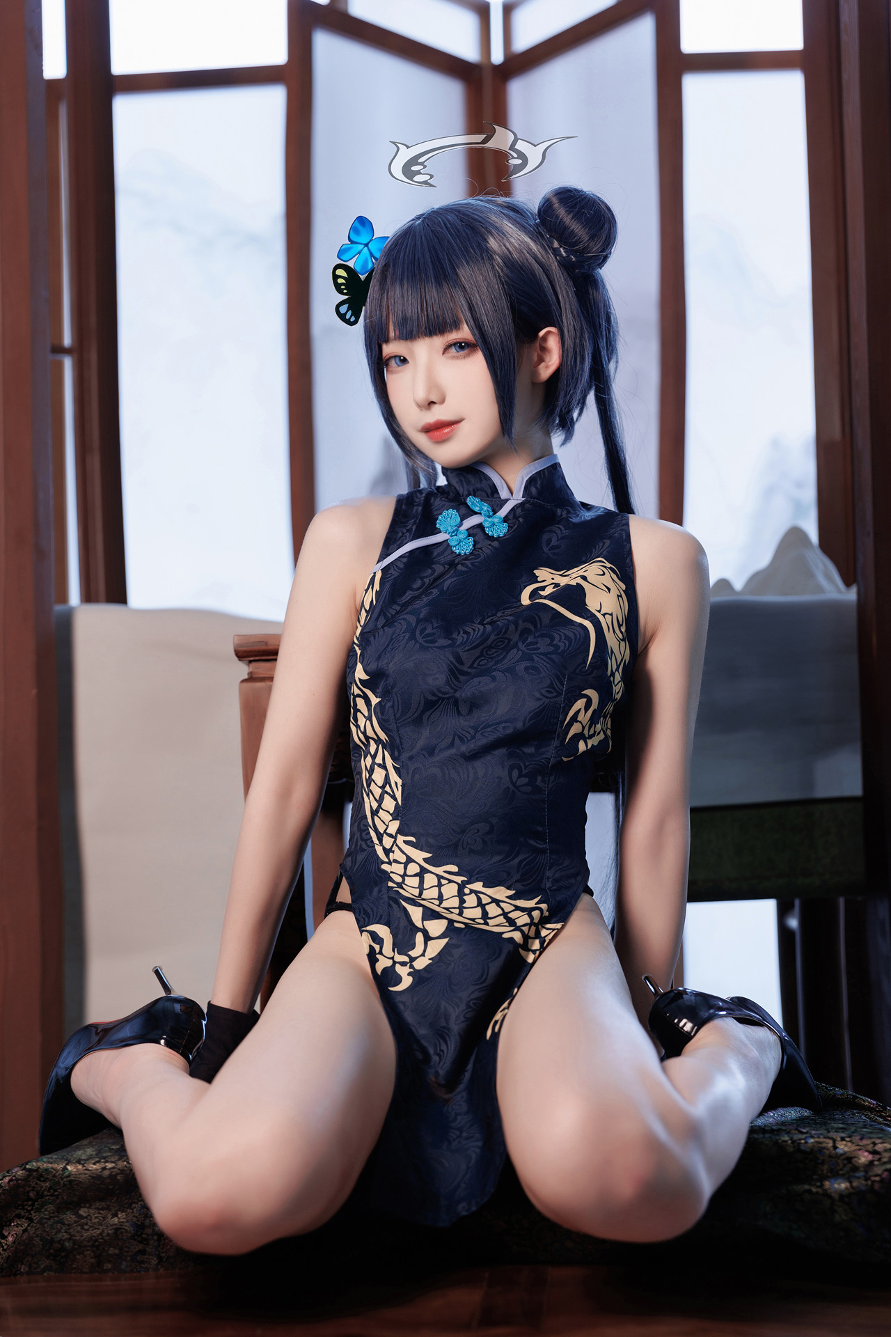 Cosplay 封疆疆v 碧蓝档案 妃咲