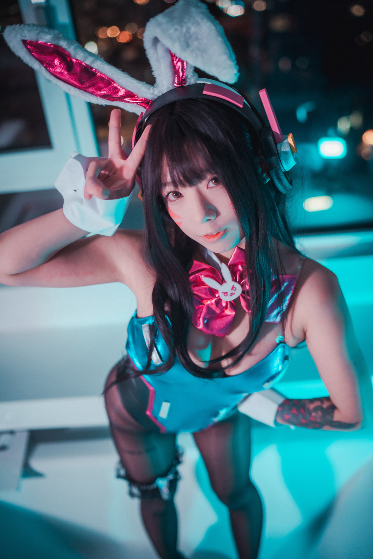 Maruemon 마루에몽, DJAWA ‘D.VA Bunny Hop!’ Set.02