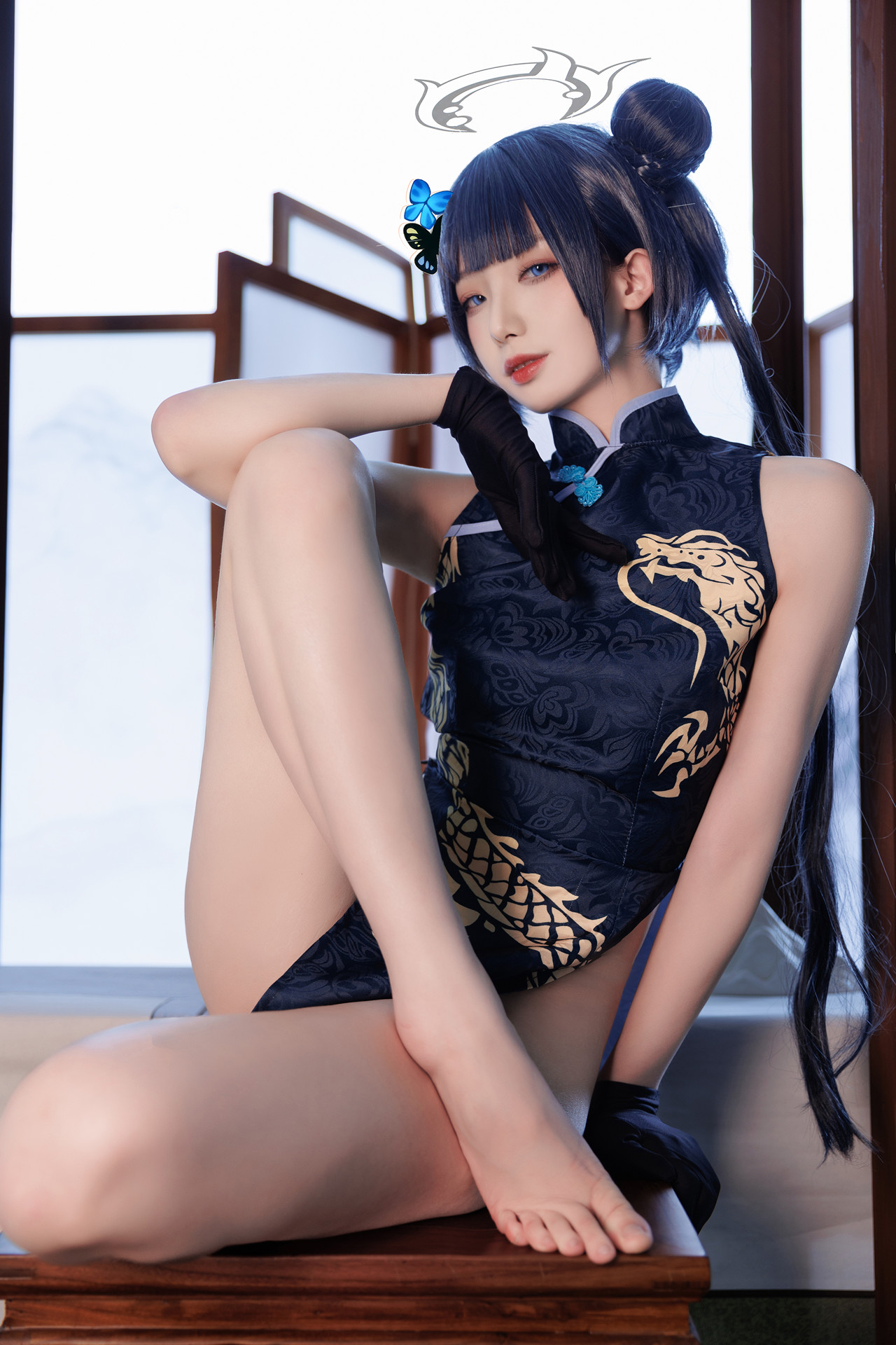 Cosplay 封疆疆v 碧蓝档案 妃咲