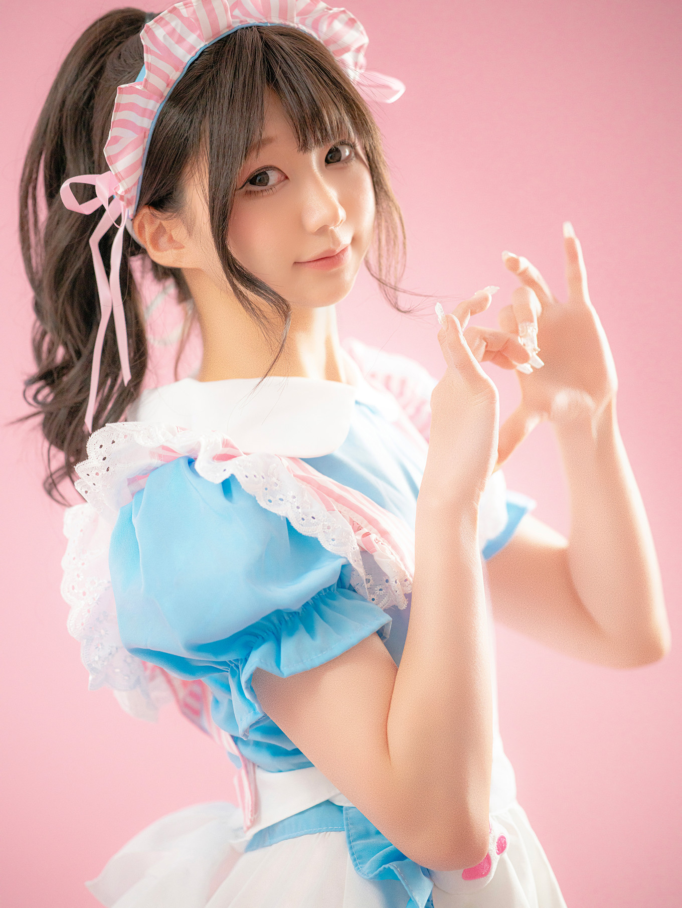 Cosplay Nagisa魔物喵 – メイド喫茶 Set.01