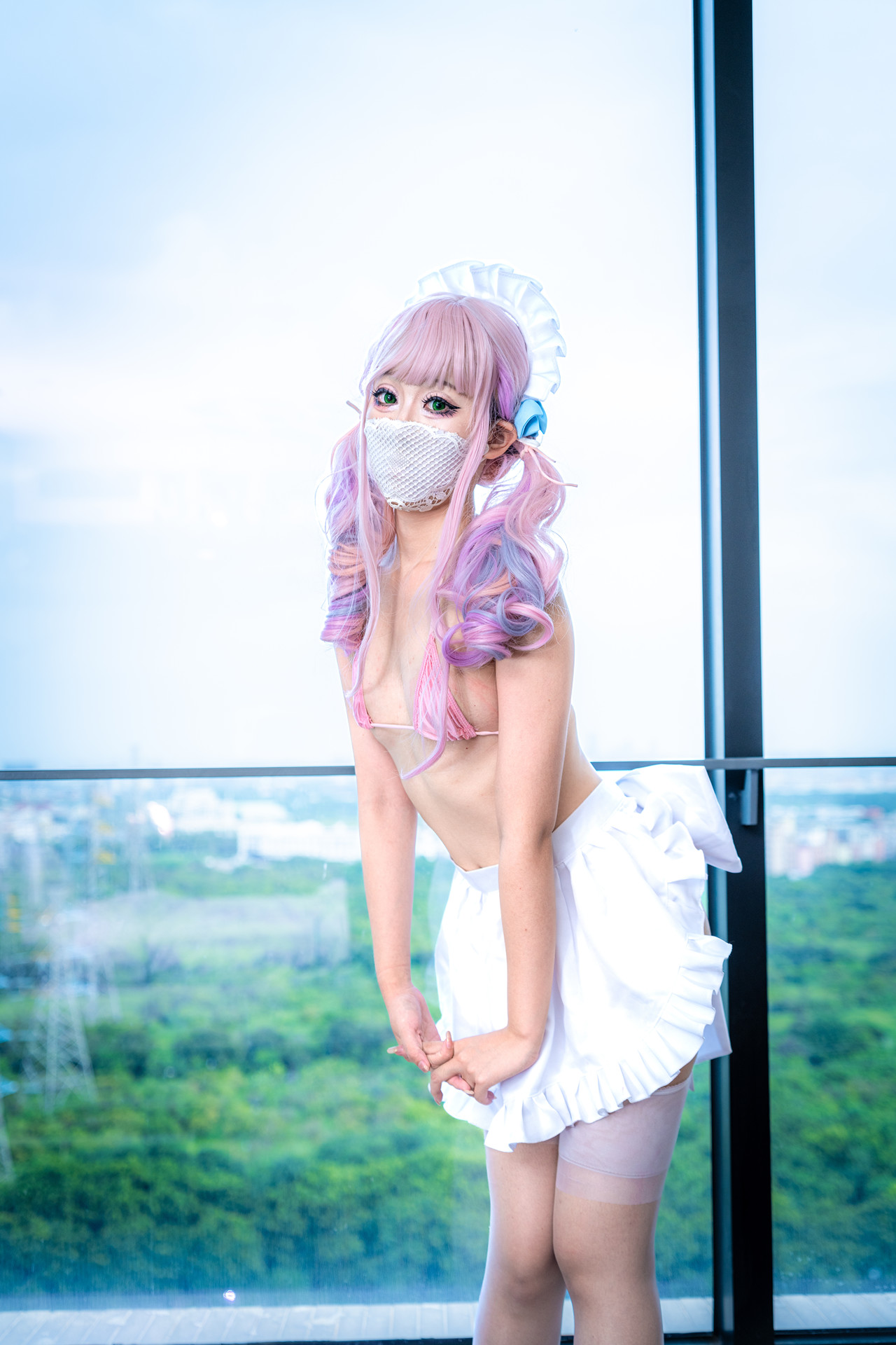 茶籽ccz, ヌード写真集 「D座女佣色色」 Set.01