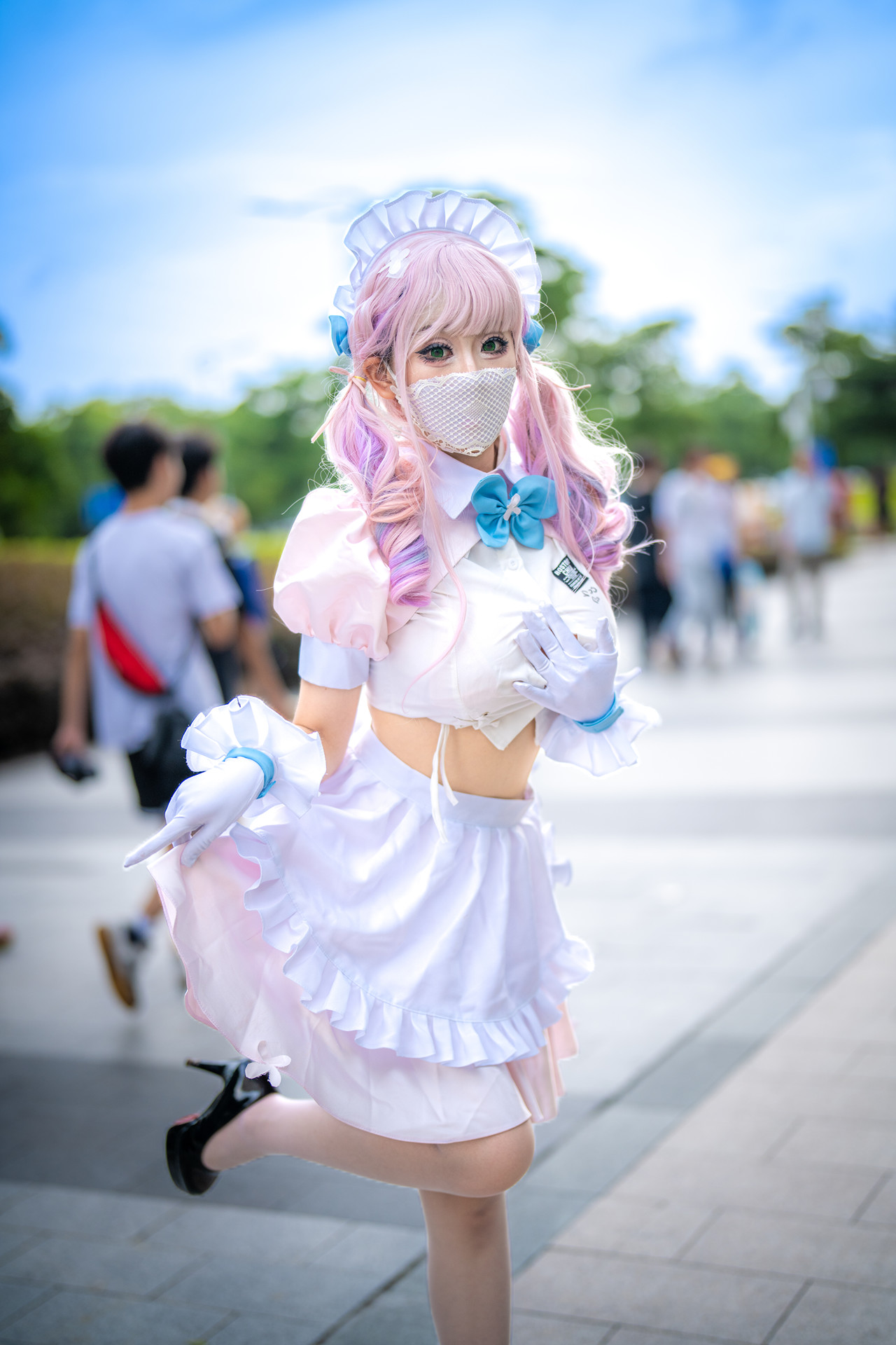 茶籽ccz, ヌード写真集 「D座女佣色色」 Set.01