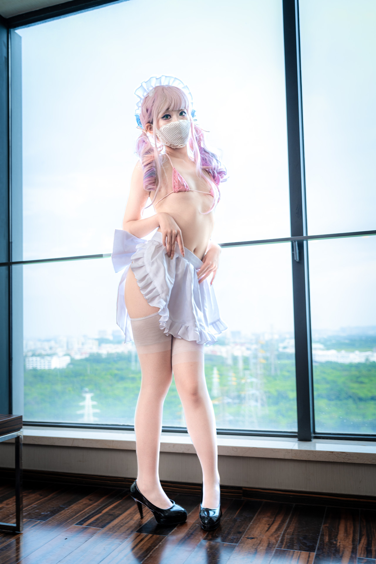 茶籽ccz, ヌード写真集 「D座女佣色色」 Set.01