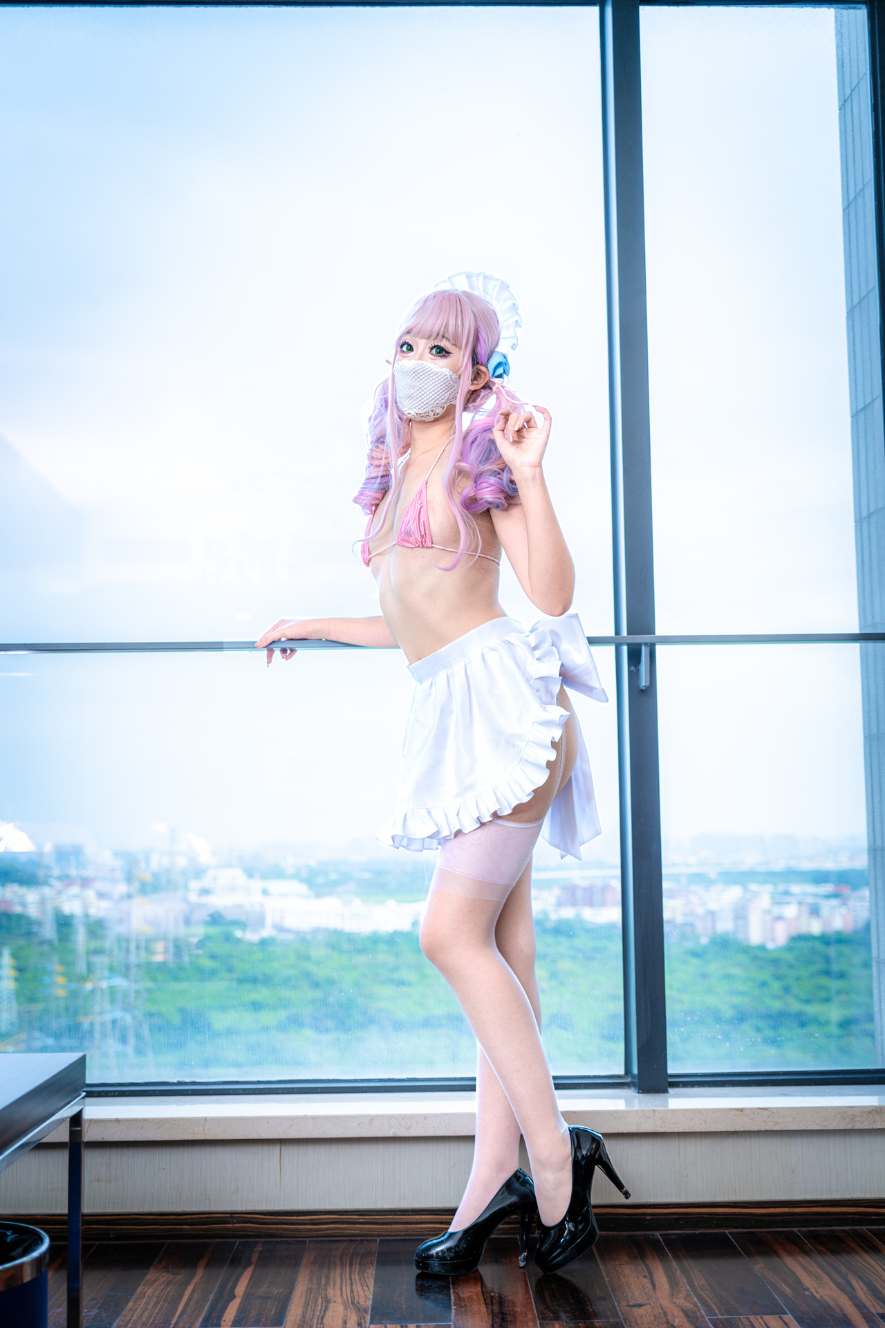 茶籽ccz, ヌード写真集 「D座女佣色色」 Set.01
