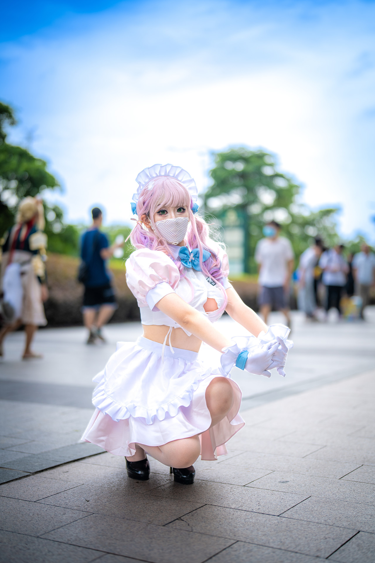 茶籽ccz, ヌード写真集 「D座女佣色色」 Set.01