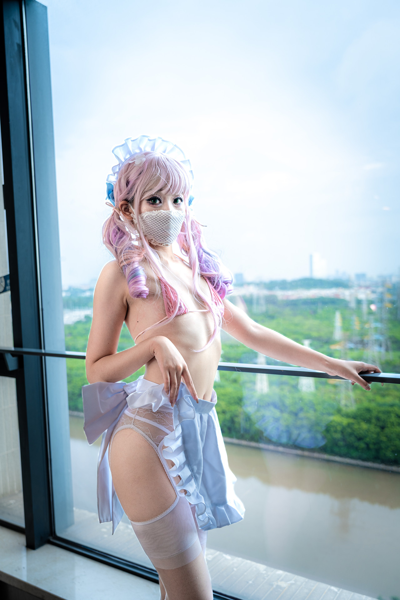 茶籽ccz, ヌード写真集 「D座女佣色色」 Set.01