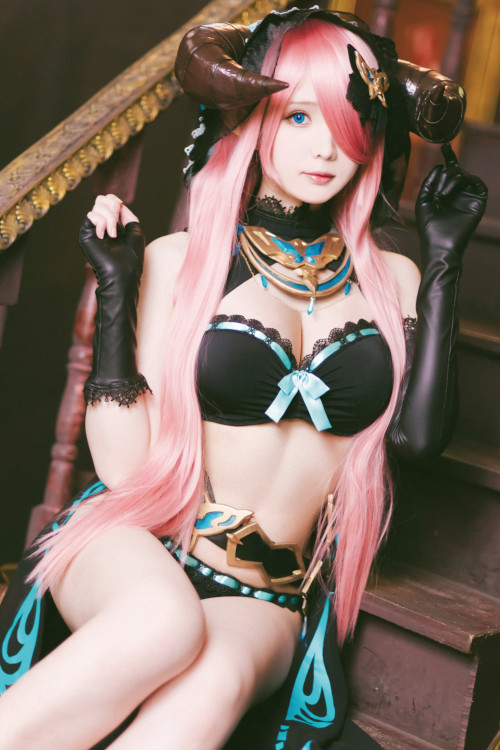 Cosplay Bangni邦尼 – 粉色兔兔 Set.02