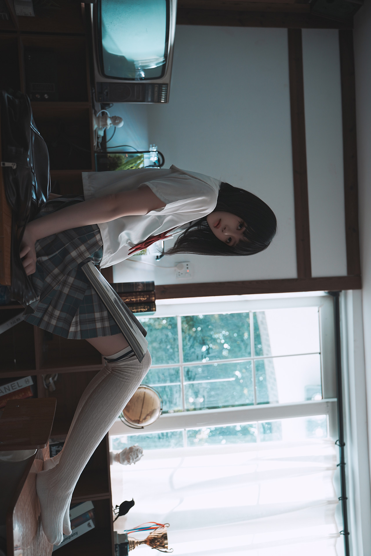 Cosplay 桜桃喵 – 教室死库水