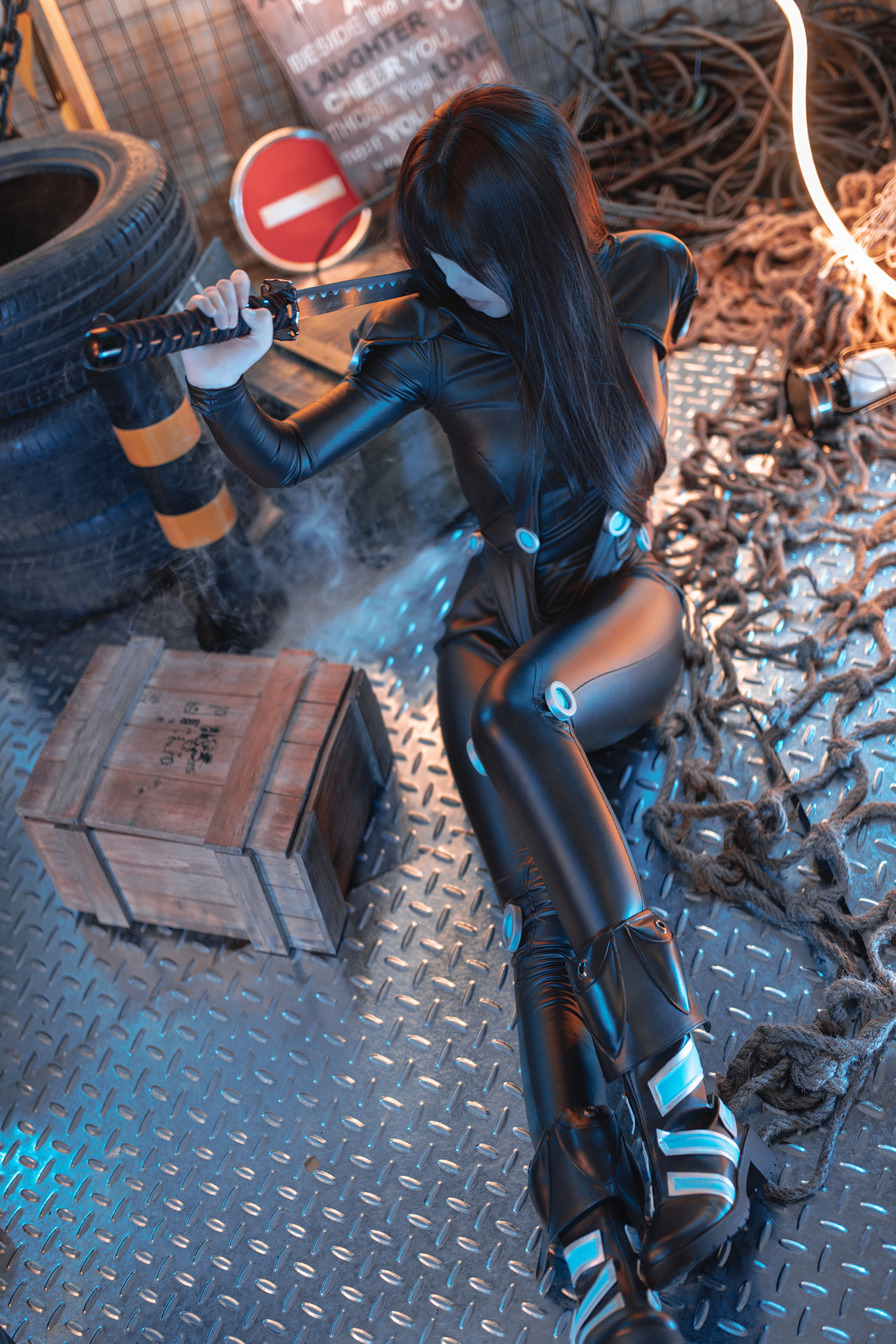 Cosplay Bangni邦尼 – 杀戮都市 下平玲花 Set.01