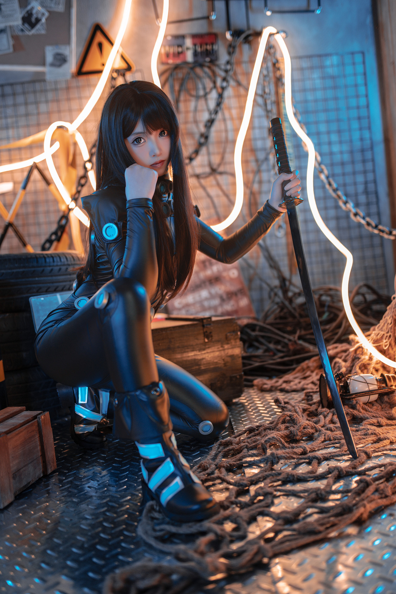 Cosplay Bangni邦尼 – 杀戮都市 下平玲花 Set.01