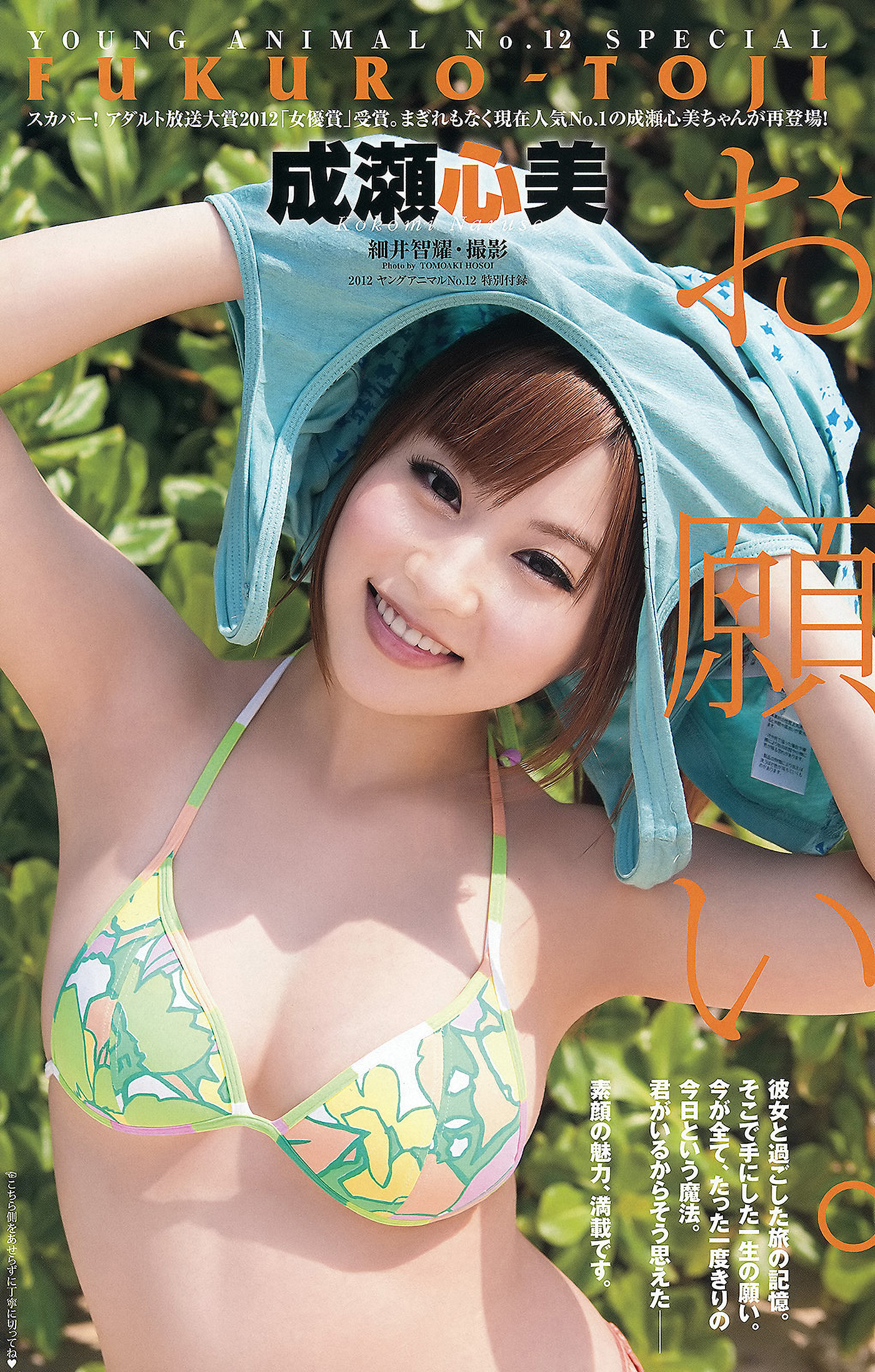 Naruse Kokomi 成瀬心美, Young Animal 2012 No.12 (ヤングアニマル 2012年12号)